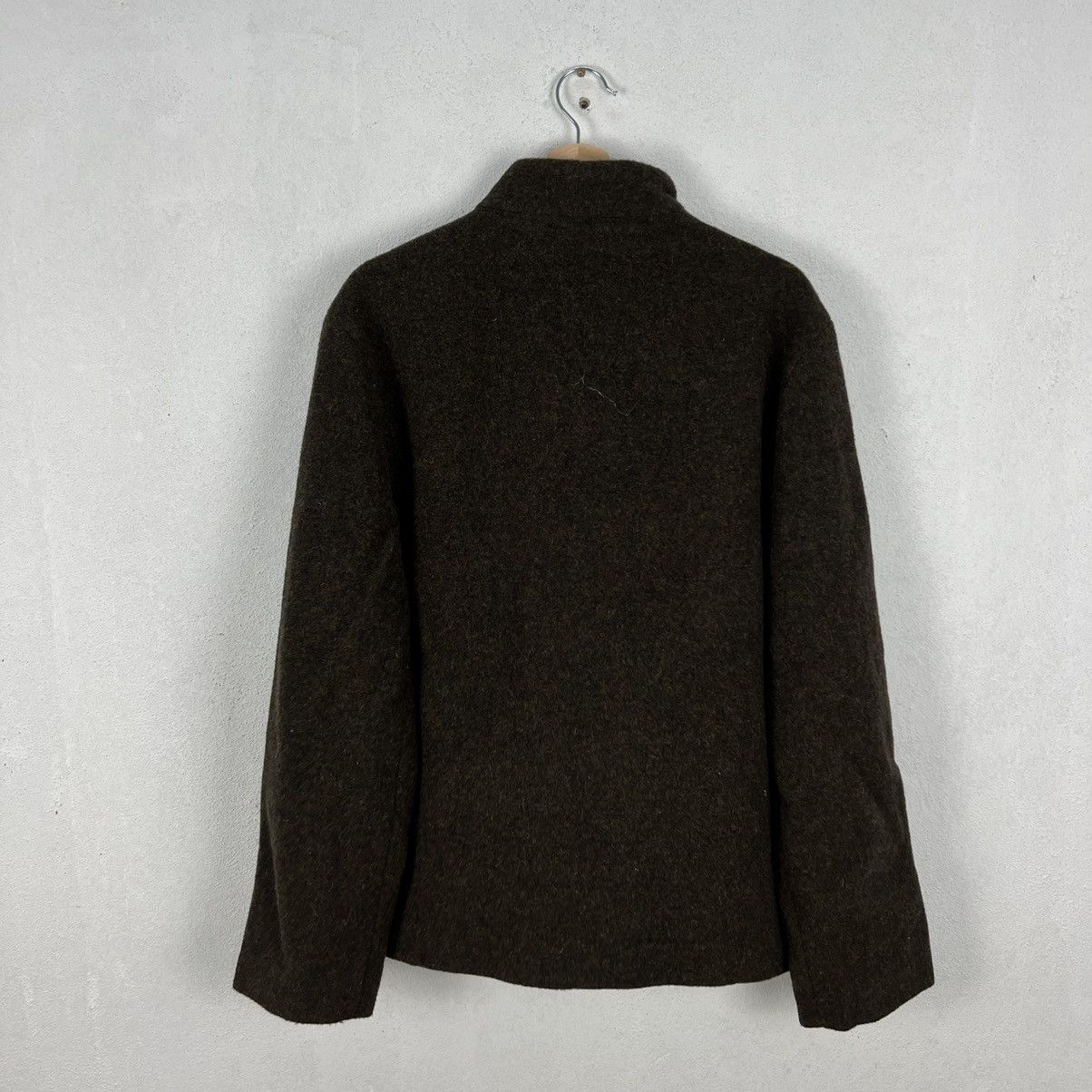 Adolfo Dominguez VINTAGE WOOL ZIPPER JACKET ADOLFO DOMINGUEZ Size US M / EU 48-50 / 2 - 8 Thumbnail