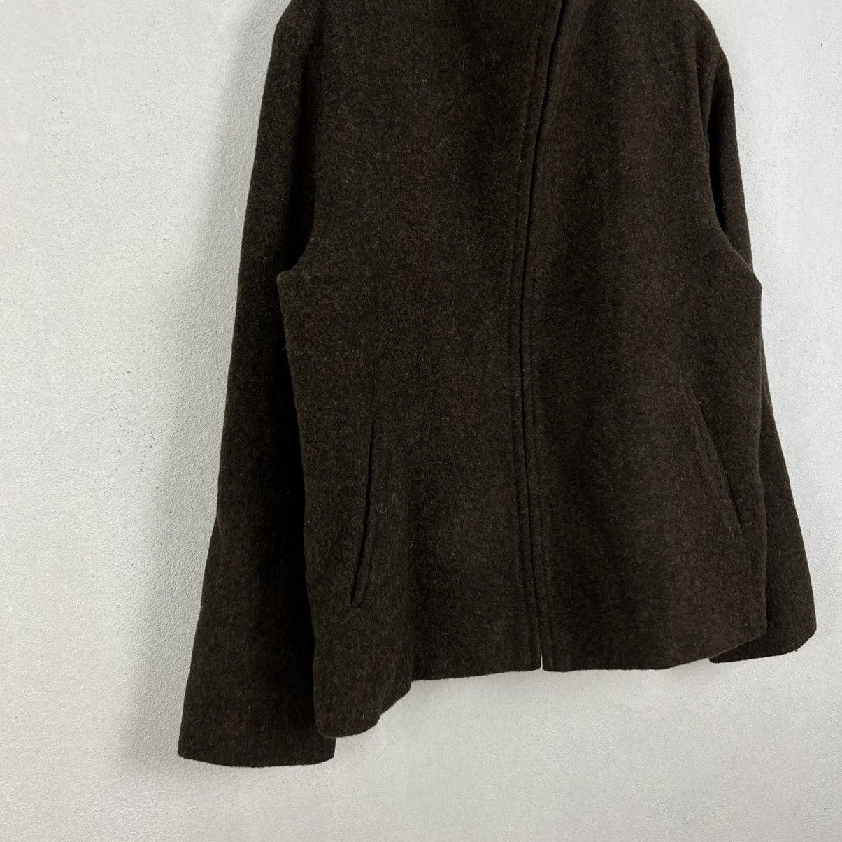 Adolfo Dominguez VINTAGE WOOL ZIPPER JACKET ADOLFO DOMINGUEZ Size US M / EU 48-50 / 2 - 3 Thumbnail