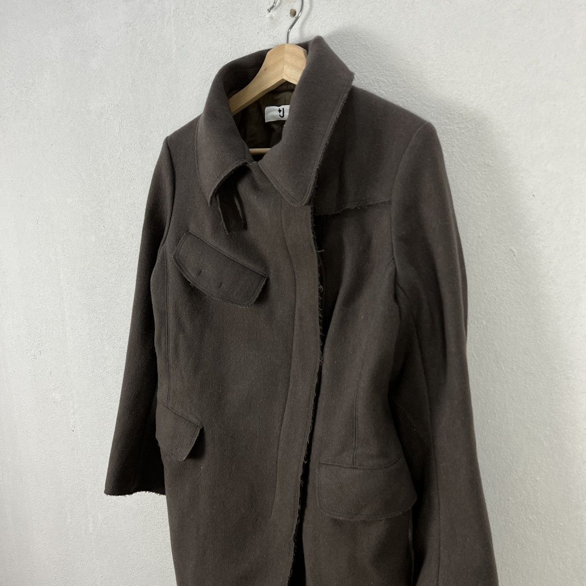 Jil Sander RARE LONG JACKET J+ By JILL SANDER DOUBLE BREAST Size US M / EU 48-50 / 2 - 4 Thumbnail