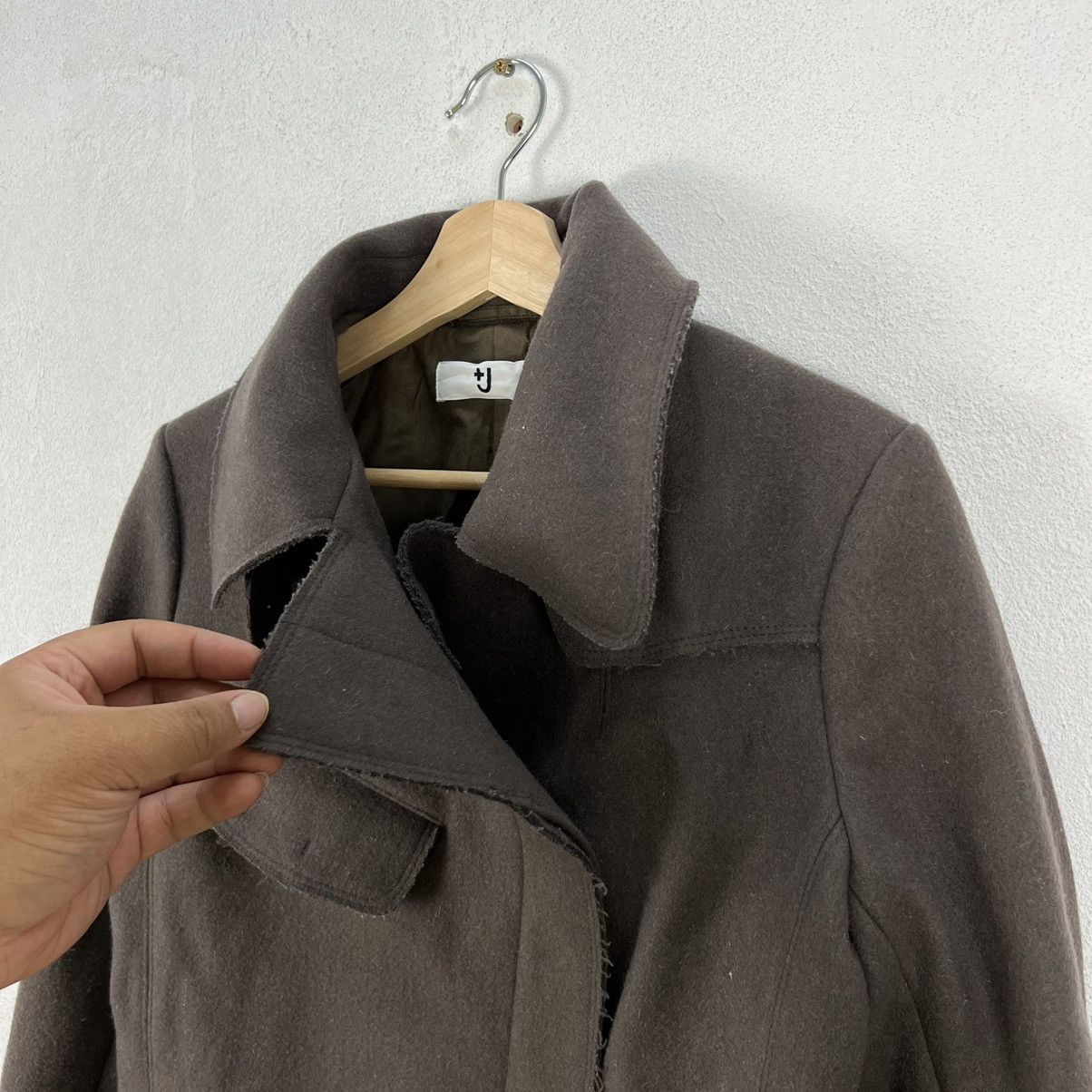 Jil Sander RARE LONG JACKET J+ By JILL SANDER DOUBLE BREAST Size US M / EU 48-50 / 2 - 7 Thumbnail