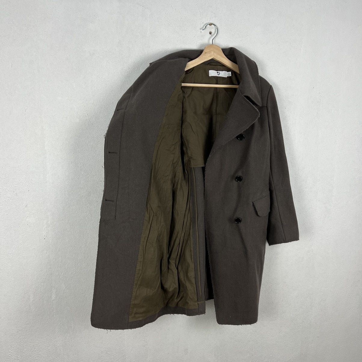 Jil Sander RARE LONG JACKET J+ By JILL SANDER DOUBLE BREAST Size US M / EU 48-50 / 2 - 12 Thumbnail