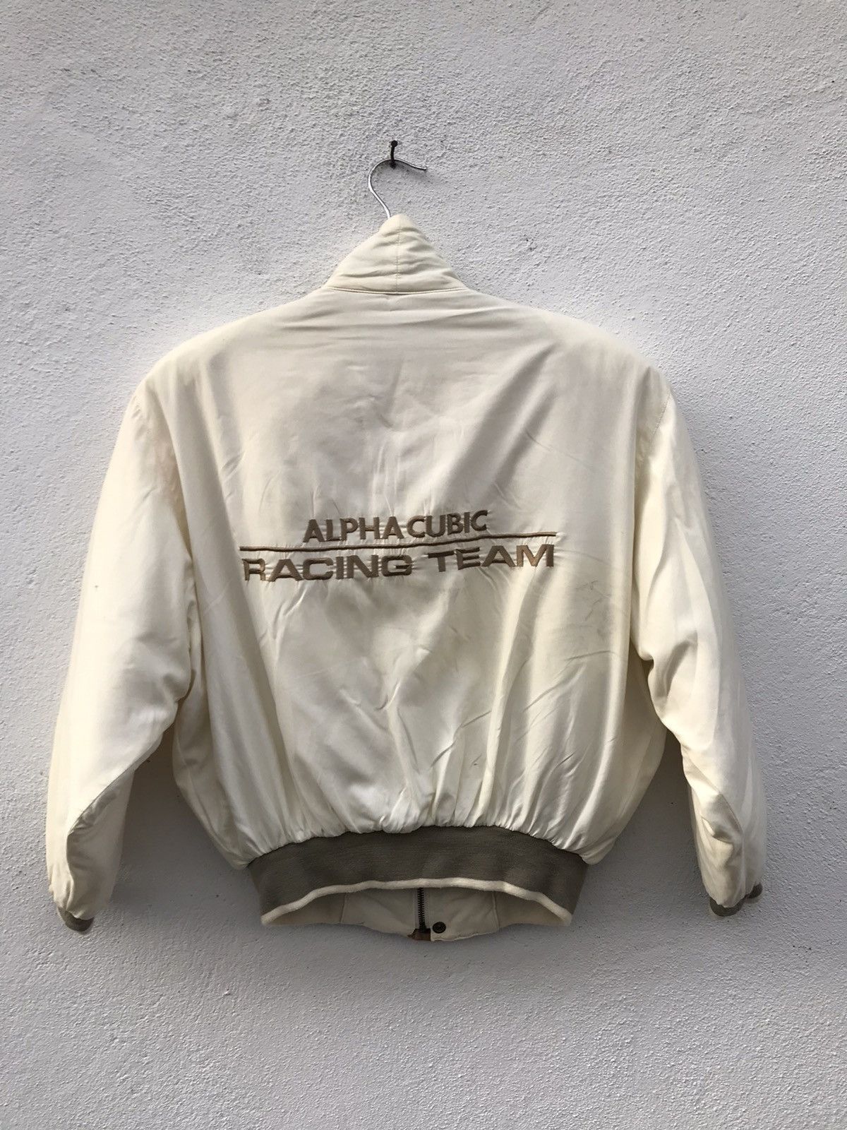 Vintage Alpha Cubic Racing Team Silk Jackets Size US XS / EU 42 / 0 - 1 Thumbnail
