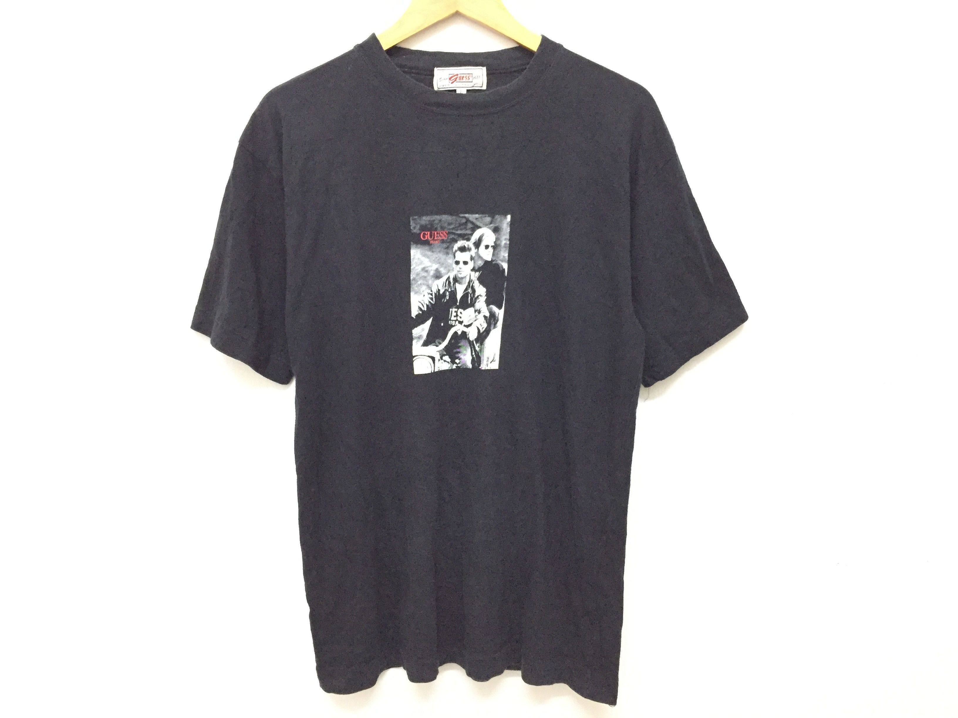 Guess × Vintage × Weber 90's Iconic Classic RARE Box Picture by b. weber Size US L / EU 52-54 / 3 - 3 Thumbnail