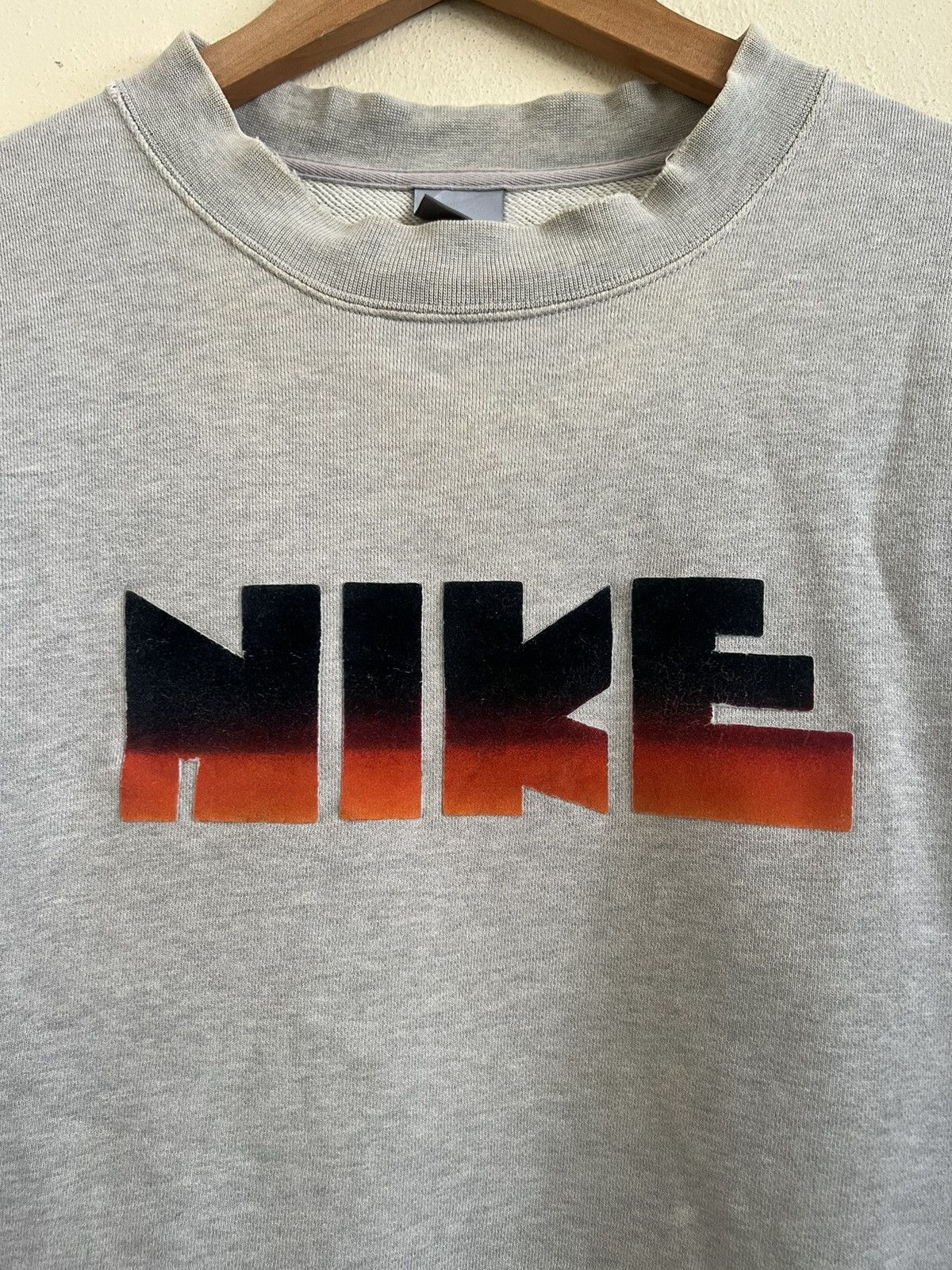 Nike × Vintage Vintage Nike Pullover Sweatshirt Size US M / EU 48-50 / 2 - 2 Thumbnail
