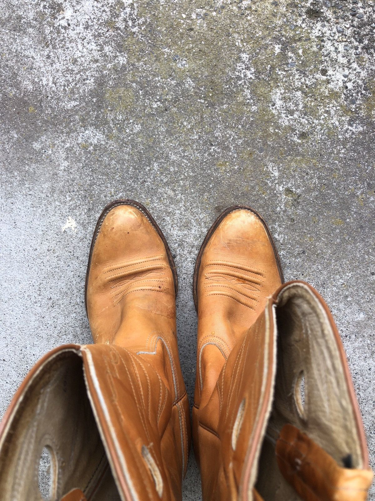 Vintage Vintage 70s ACME western leather cowboy boots Size US 9 / EU 42 - 2 Thumbnail