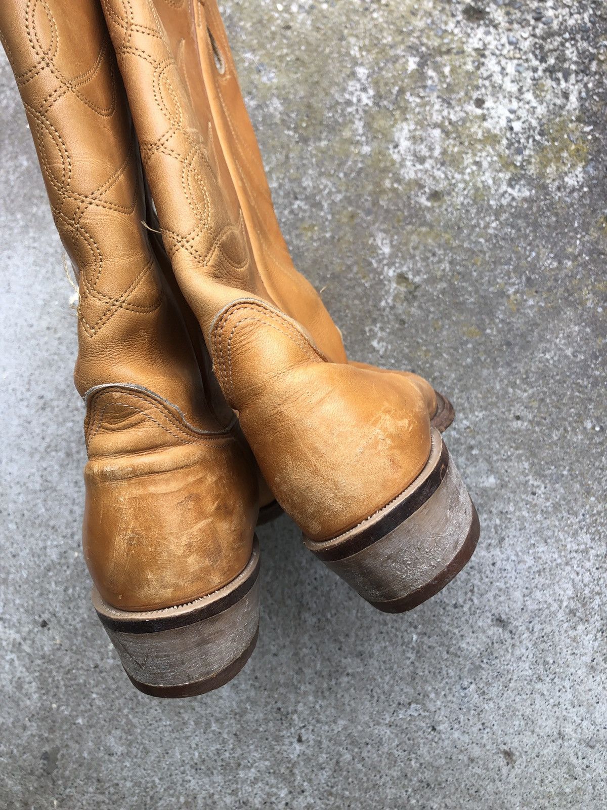 Vintage Vintage 70s ACME western leather cowboy boots Size US 9 / EU 42 - 4 Thumbnail