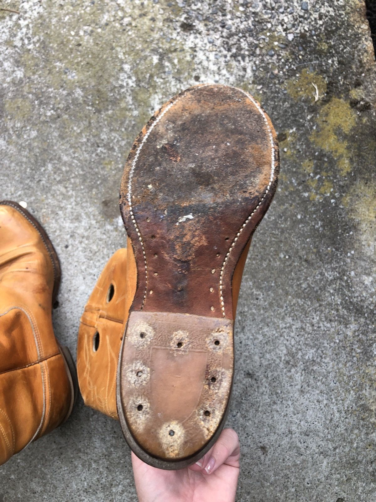 Vintage Vintage 70s ACME western leather cowboy boots Size US 9 / EU 42 - 5 Thumbnail