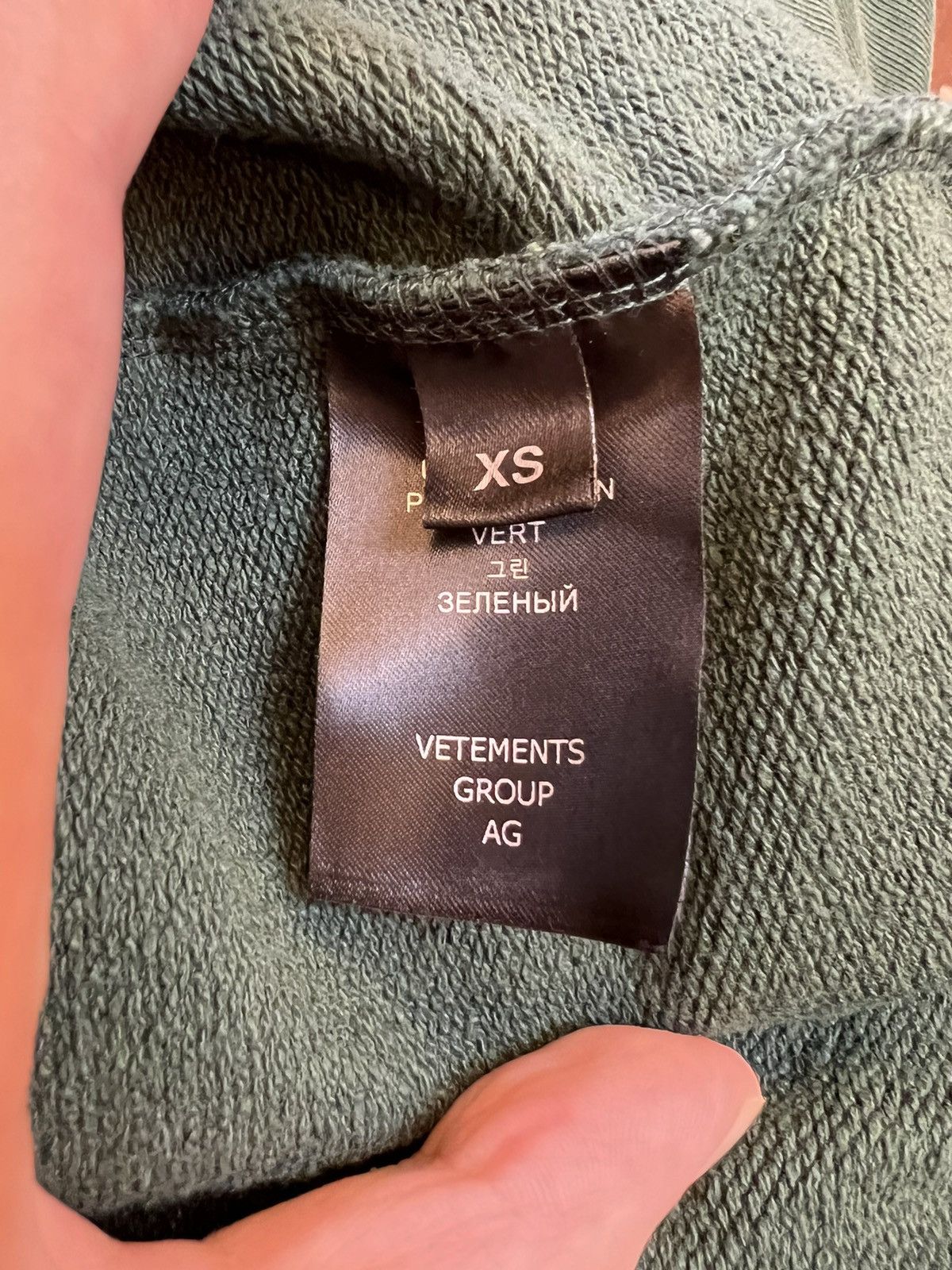 Vetements Vetements Polizei Sweatshirt Size US XS / EU 42 / 0 - 8 Thumbnail