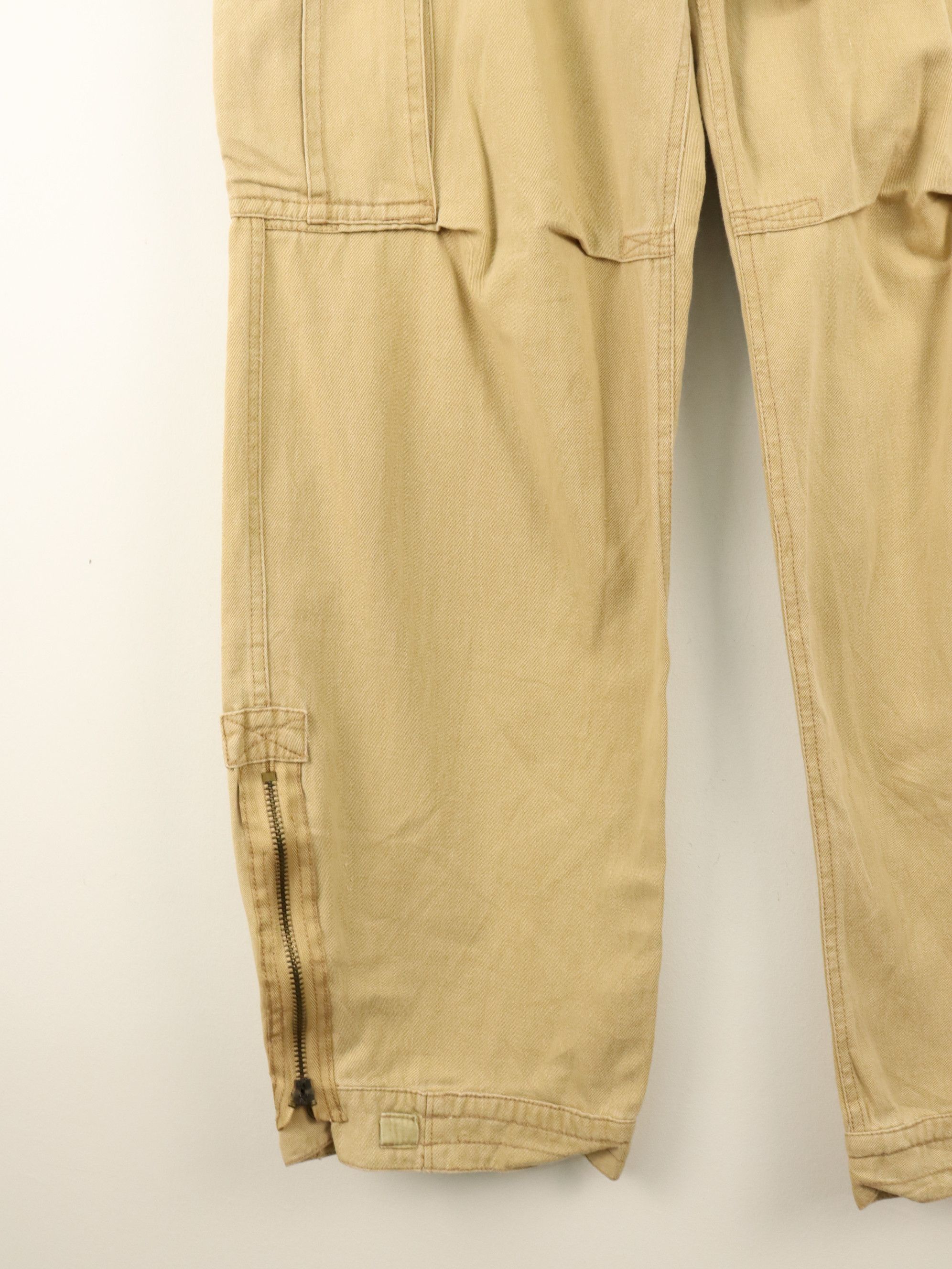Abercrombie & Fitch A&F Adirondacks Cargo Military Army Style Ankle Zipper Pant Size US 38 / EU 54 - 9 Thumbnail