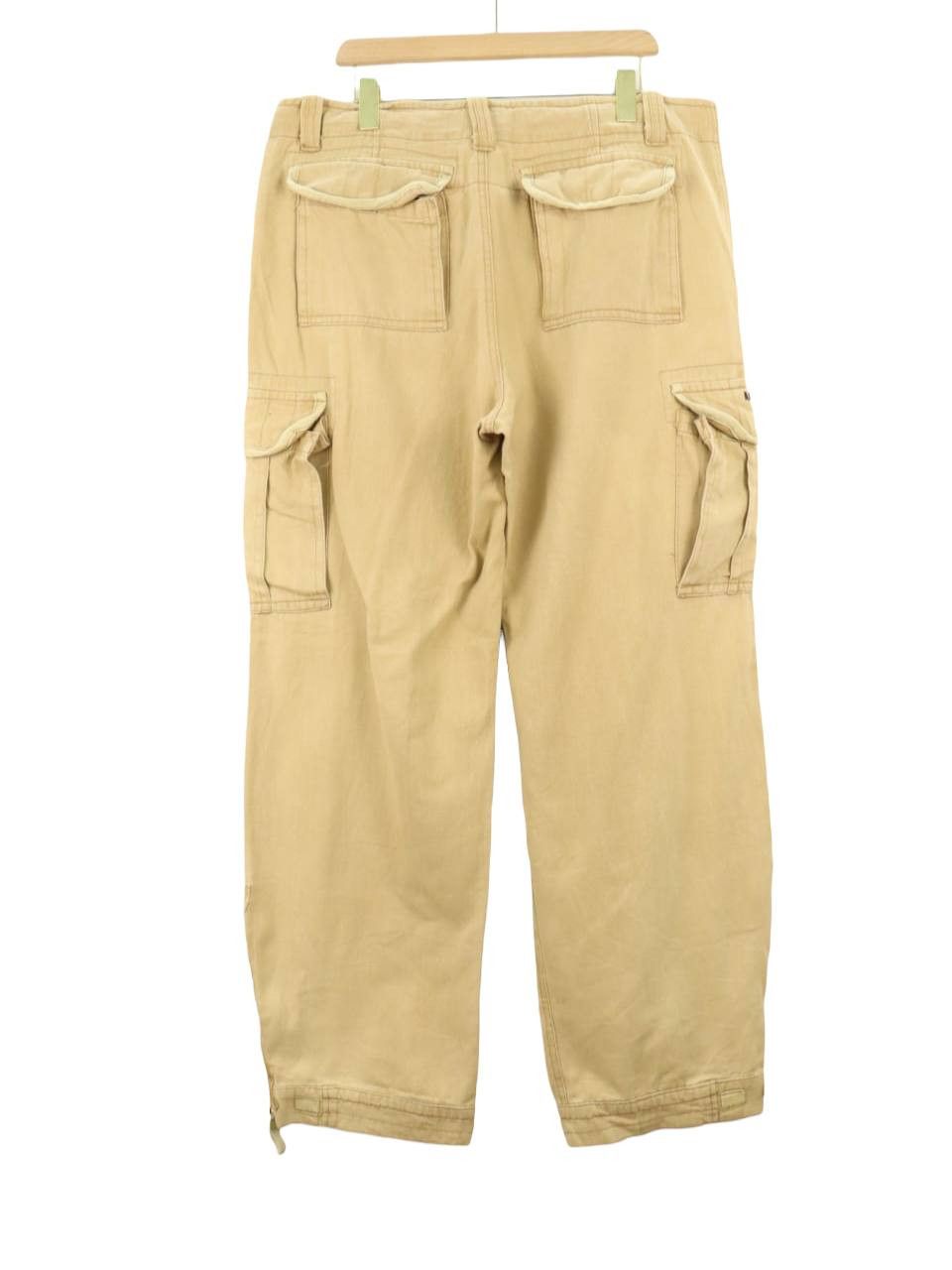 Abercrombie & Fitch A&F Adirondacks Cargo Military Army Style Ankle Zipper Pant Size US 38 / EU 54 - 2 Thumbnail