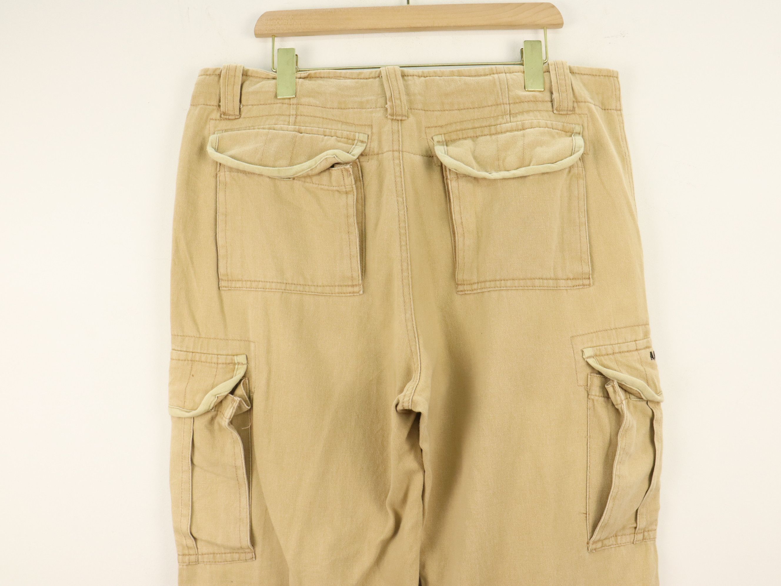 Abercrombie & Fitch A&F Adirondacks Cargo Military Army Style Ankle Zipper Pant Size US 38 / EU 54 - 8 Thumbnail