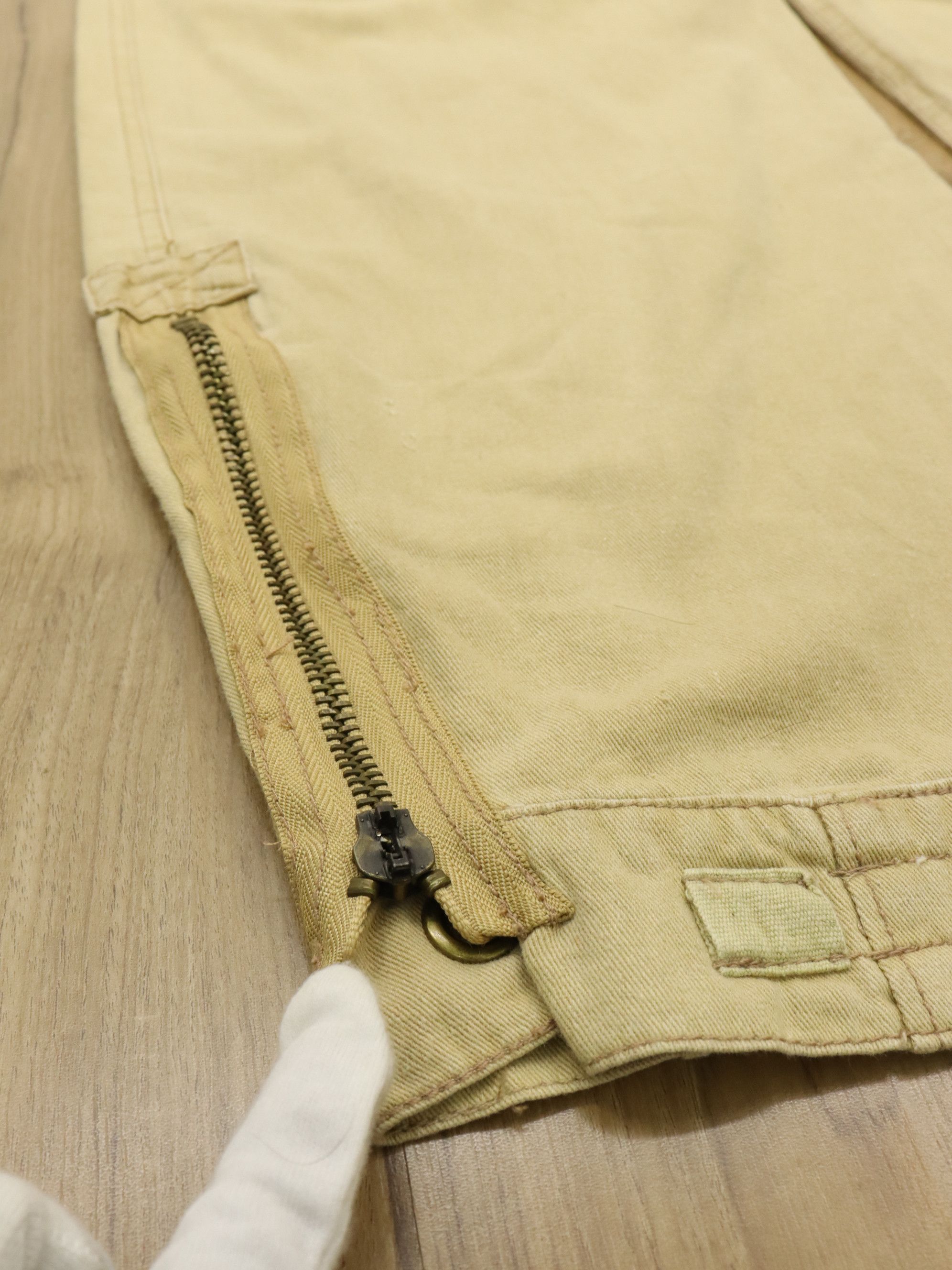 Abercrombie & Fitch A&F Adirondacks Cargo Military Army Style Ankle Zipper Pant Size US 38 / EU 54 - 16 Thumbnail