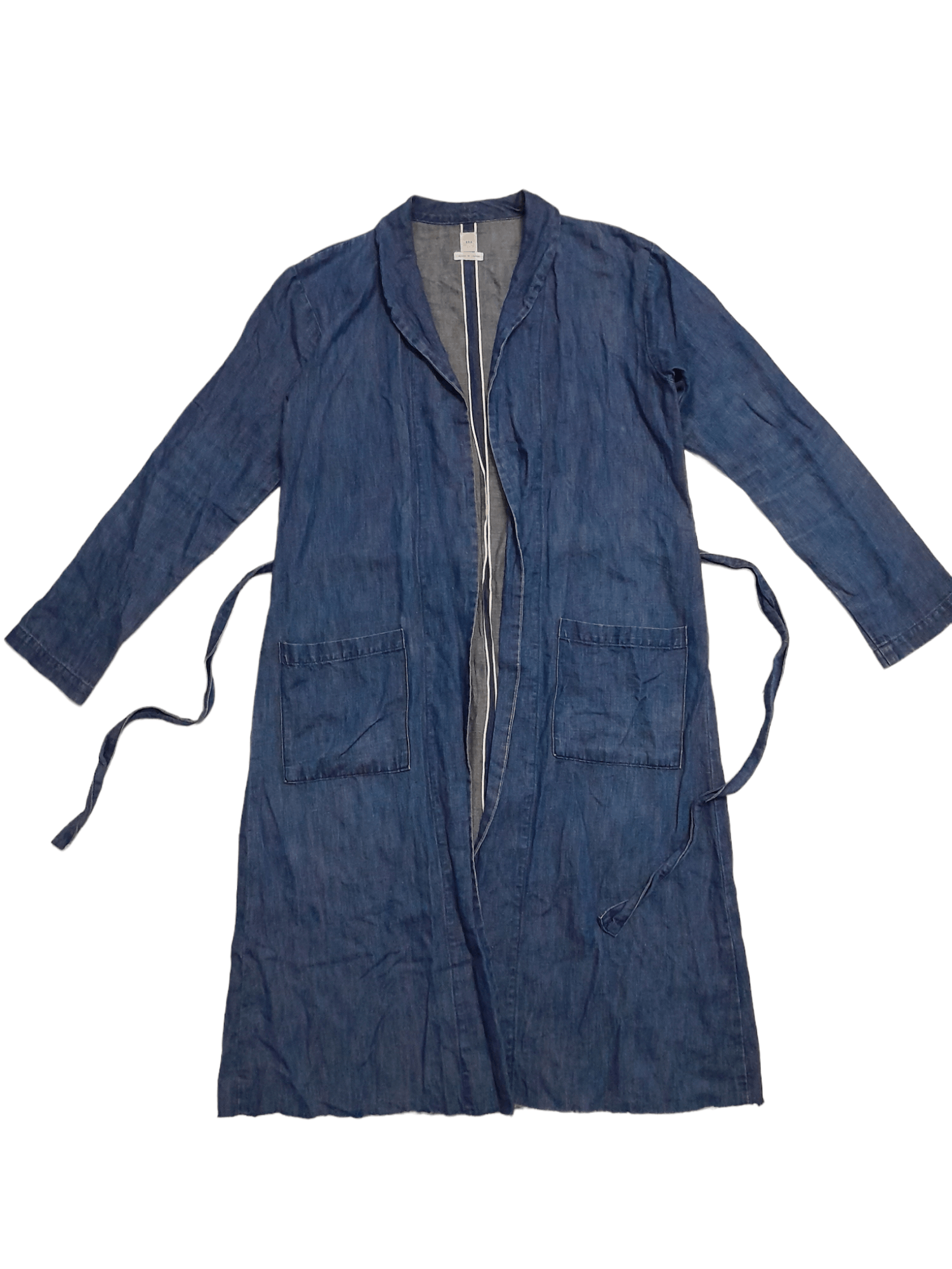 Designer × Indigo Sea Pier Japan Indigo Denim Jacket Like Orslow (E876) Size US M / EU 48-50 / 2 - 2 Thumbnail