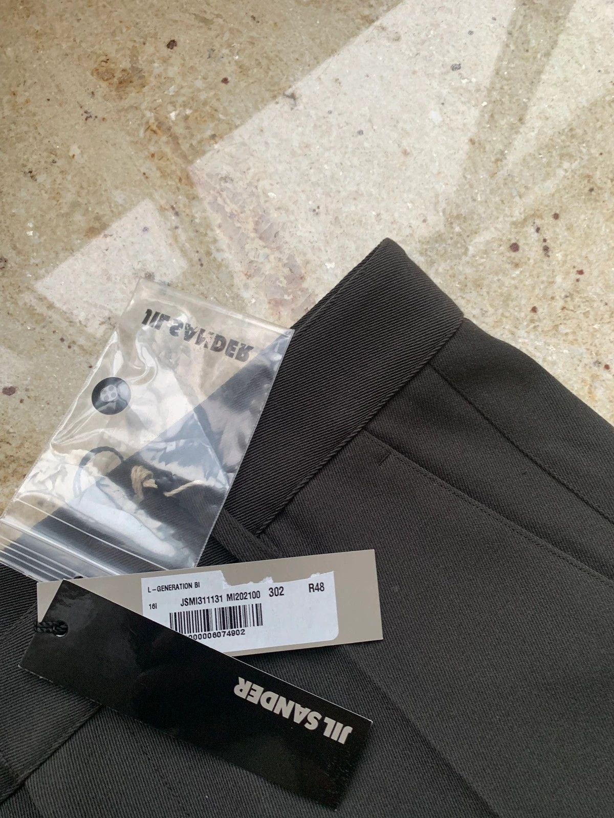 Jil Sander Forest Green L-Generation Bi Trousers Size US 32 / EU 48 - 9 Thumbnail