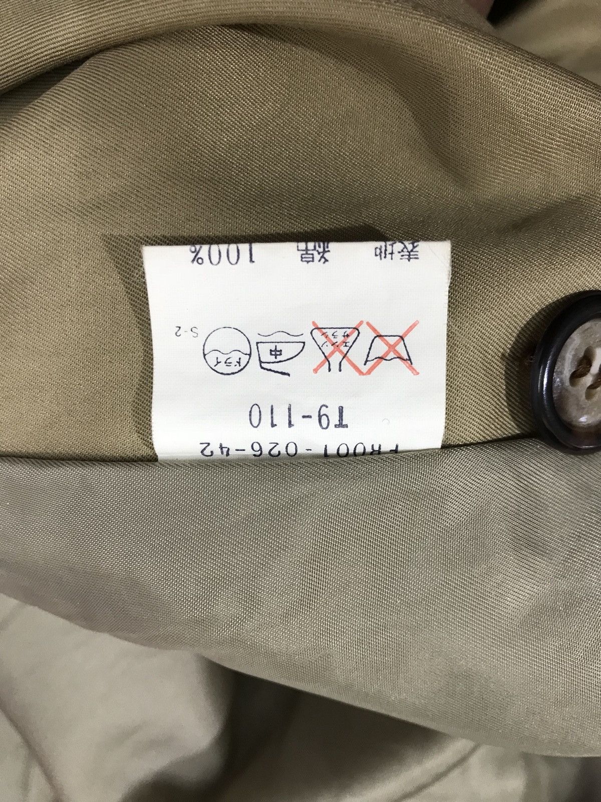 Vintage × Yves Saint Laurent Vintage Yves Saint Laurent Paris Double Breasted Trench Coat Size S / US 4 / IT 40 - 4 Thumbnail