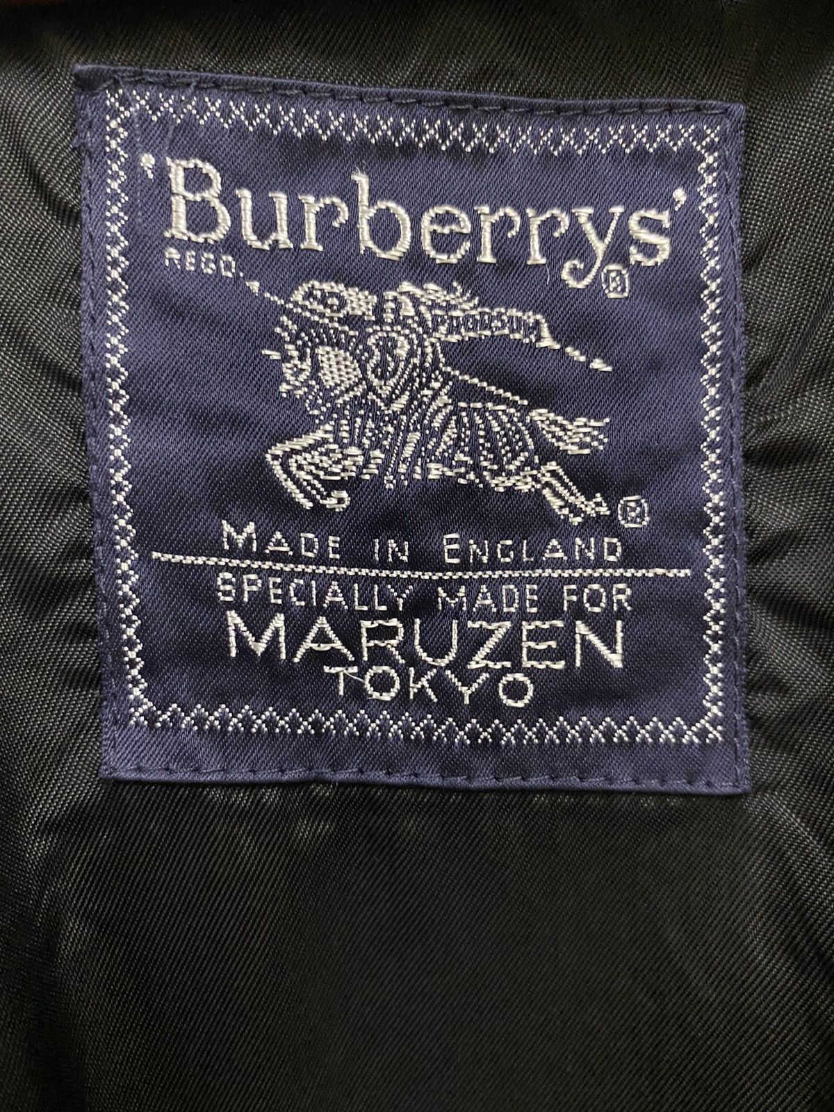 Burberry Burberrys Specially Made For Maruzen Tokyo Wool Jacket Size US L / EU 52-54 / 3 - 6 Thumbnail