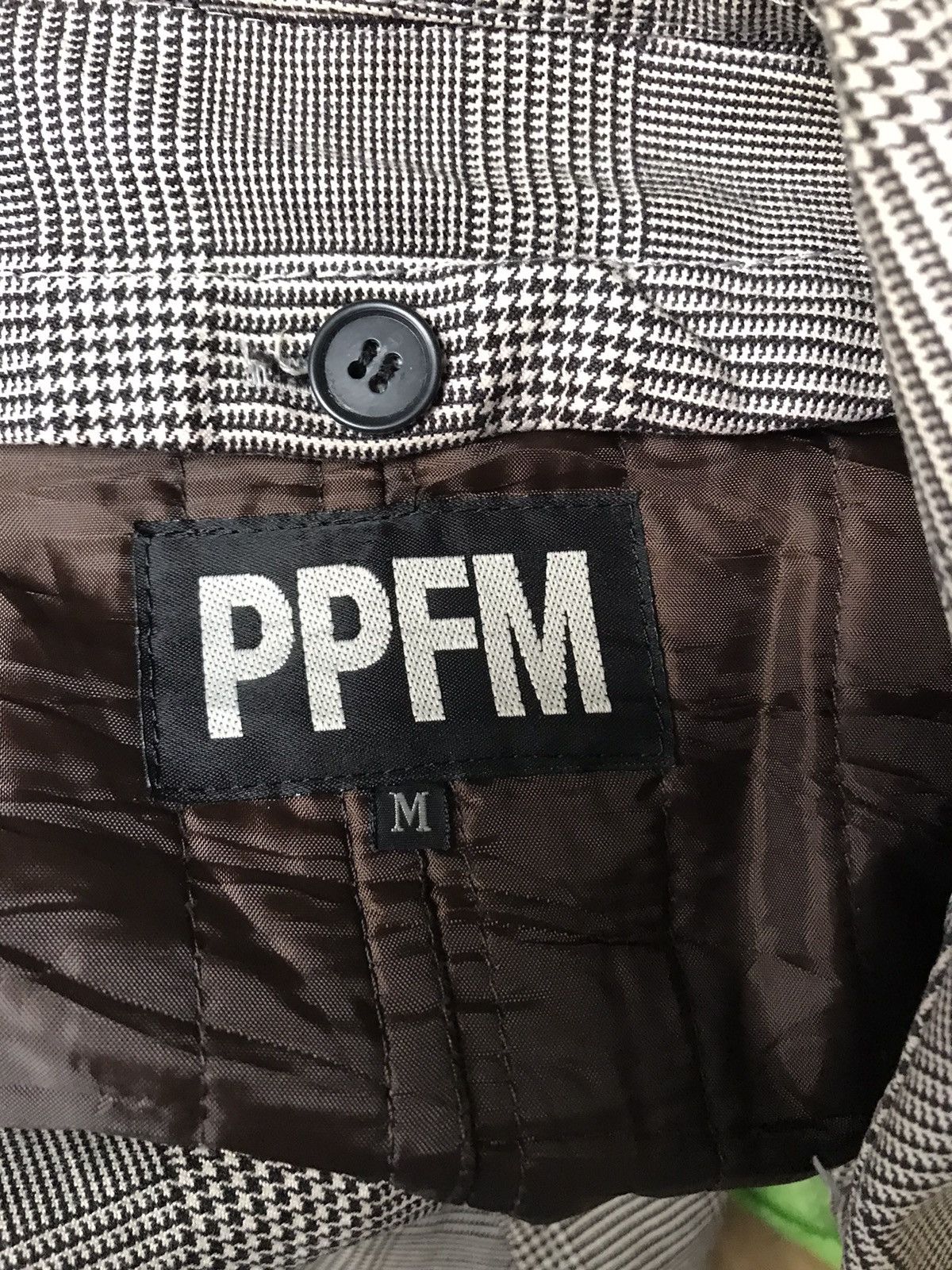 Japanese Brand × PPFM PPFM Plaid Trench Jackets Size US M / EU 48-50 / 2 - 12 Thumbnail