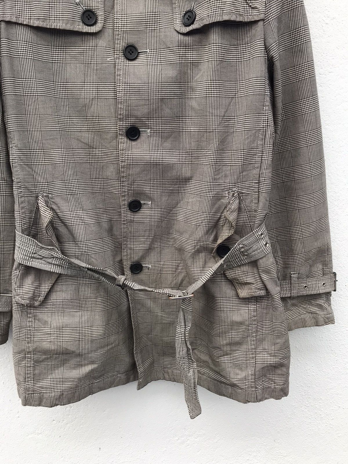 Japanese Brand × PPFM PPFM Plaid Trench Jackets Size US M / EU 48-50 / 2 - 3 Thumbnail
