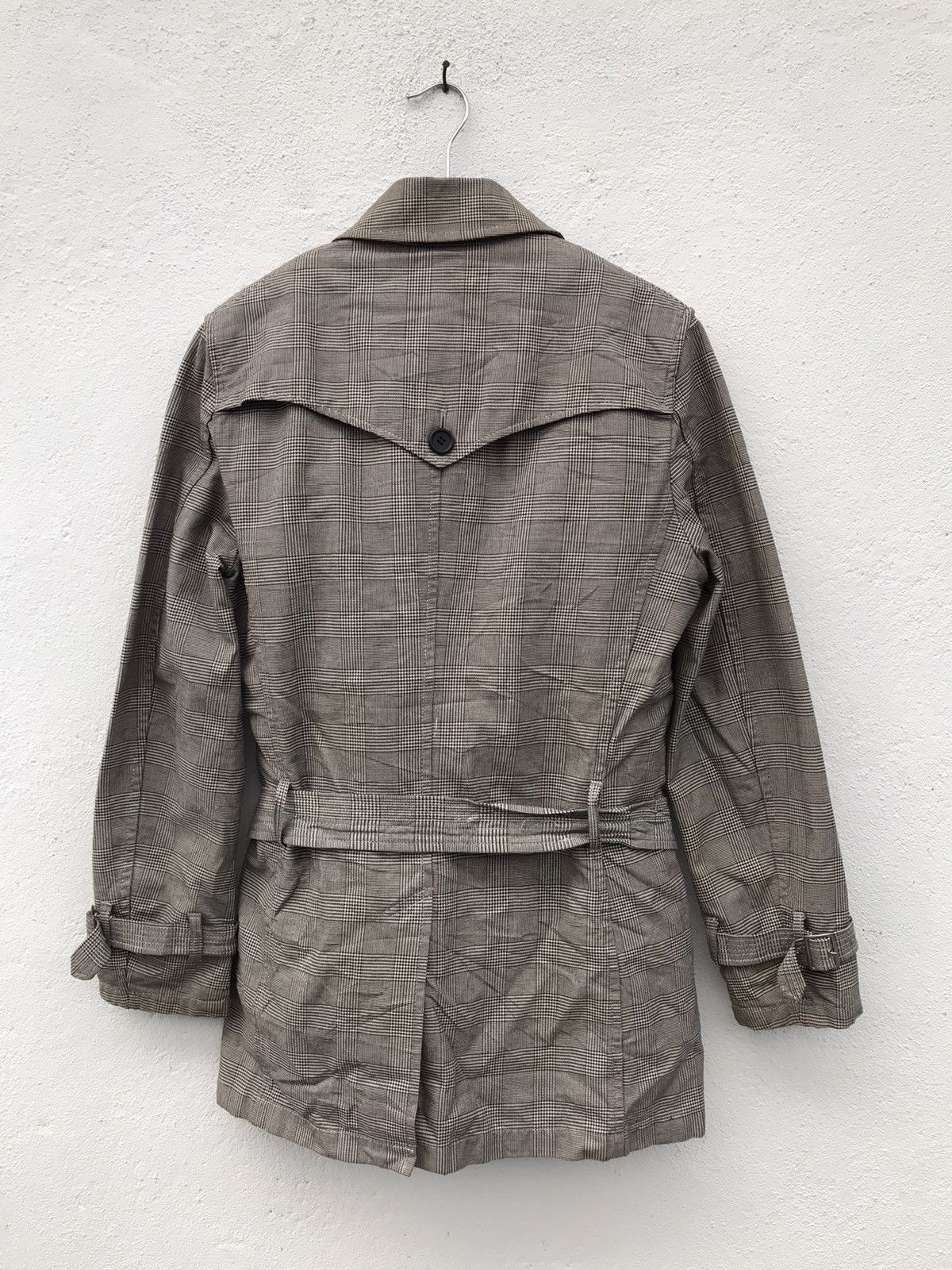 Japanese Brand × PPFM PPFM Plaid Trench Jackets Size US M / EU 48-50 / 2 - 6 Thumbnail