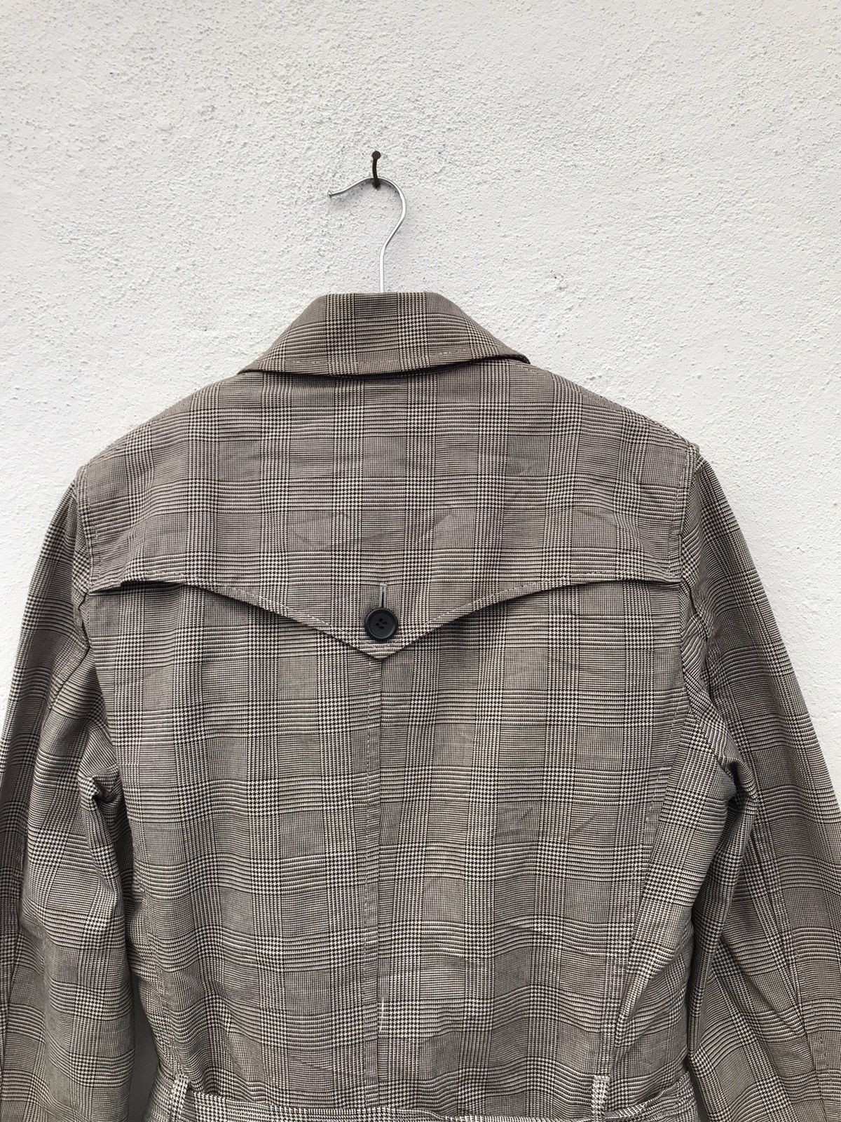 Japanese Brand × PPFM PPFM Plaid Trench Jackets Size US M / EU 48-50 / 2 - 7 Thumbnail