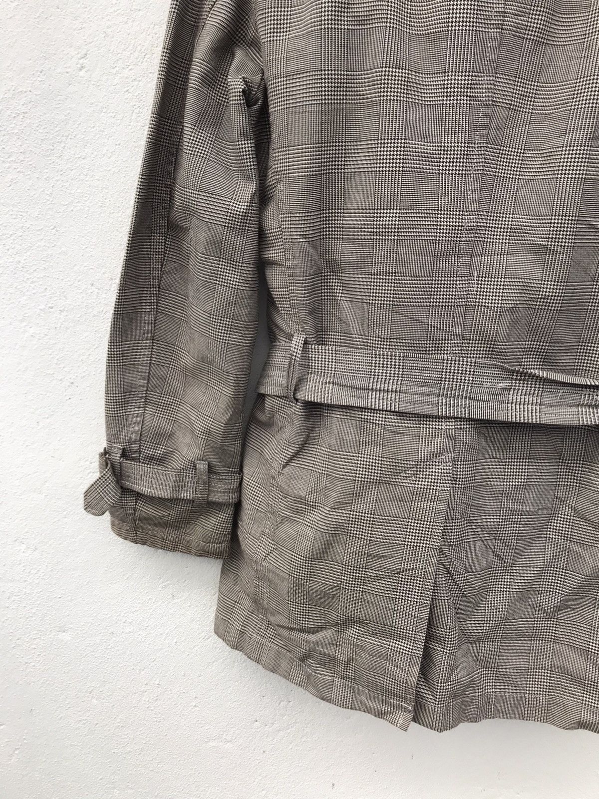 Japanese Brand × PPFM PPFM Plaid Trench Jackets Size US M / EU 48-50 / 2 - 10 Thumbnail