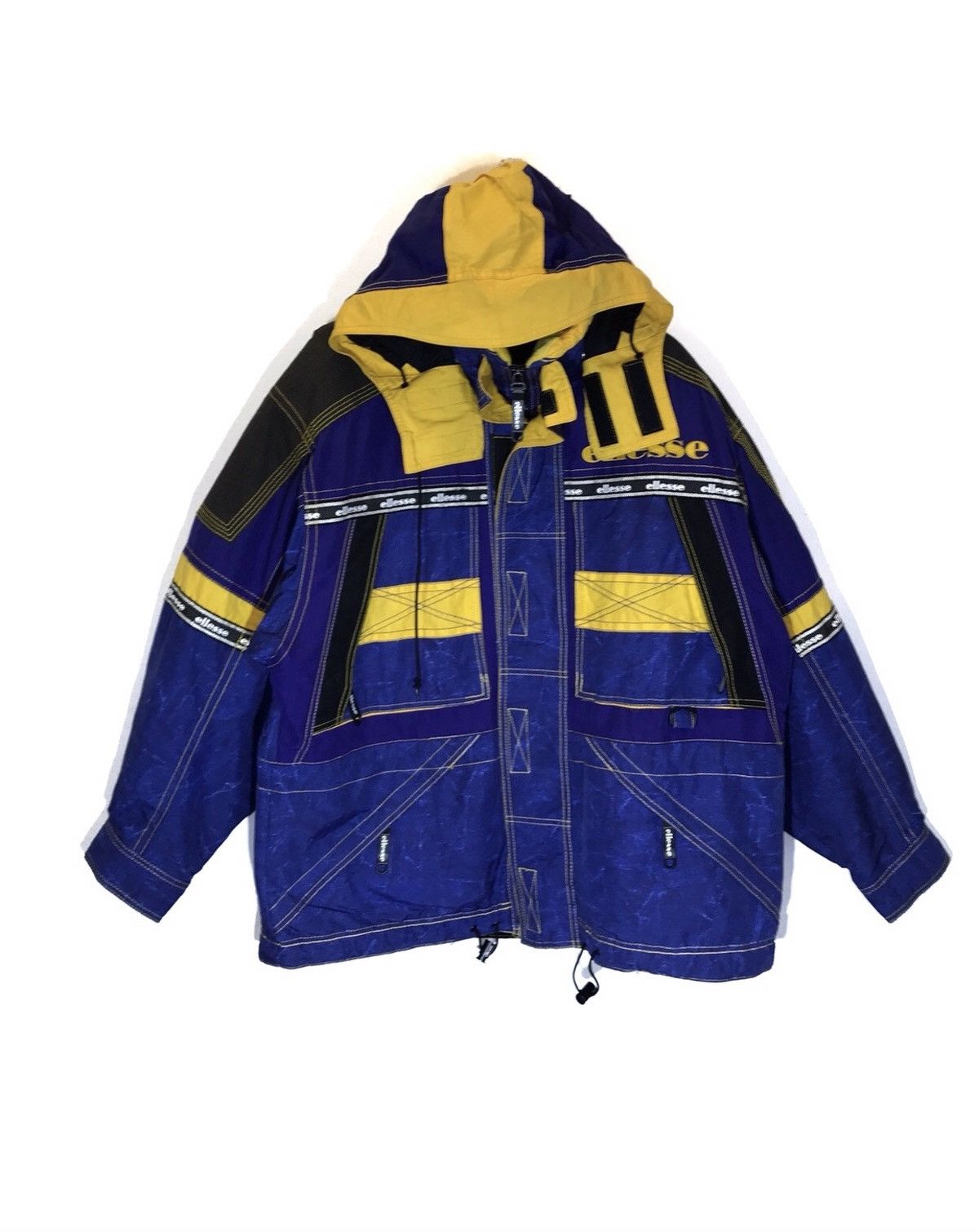 Ellesse × Vintage Ellesse Multicolour Ski Jackets Made In Japan Size US L / EU 52-54 / 3 - 1 Thumbnail