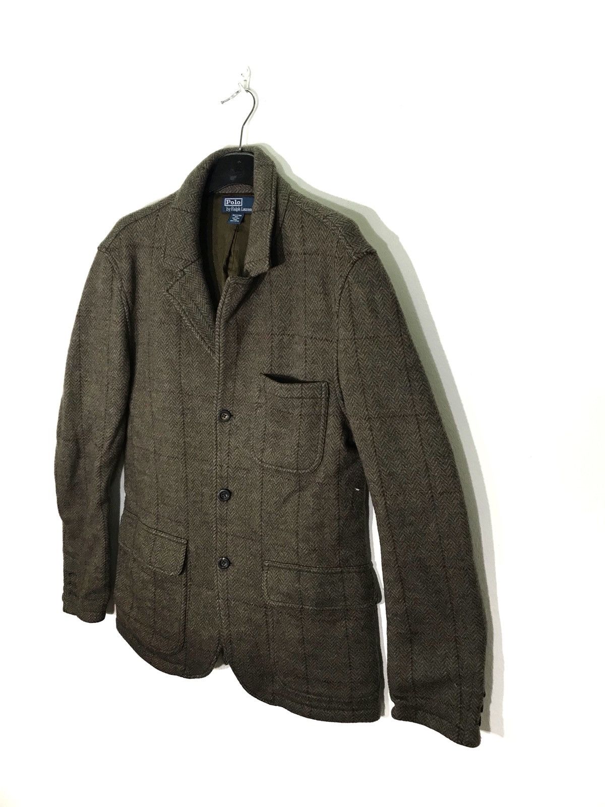 Polo Ralph Lauren Polo Ralph Lauren Plaid Wool Blazer / Coat Size US XS / EU 42 / 0 - 2 Thumbnail