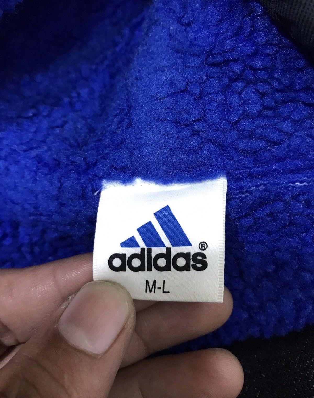 Adidas Vintage Adidas Big Logo Long Jacket Size US XL / EU 56 / 4 - 5 Thumbnail