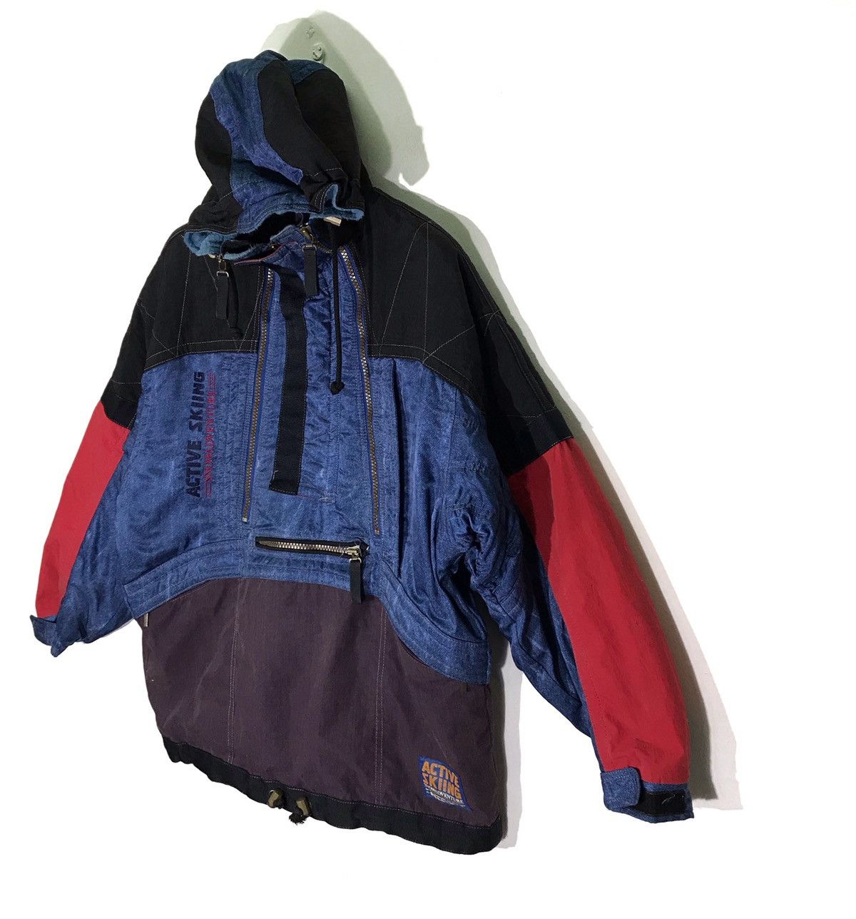 Descente Vintage Descente Multicolour Hooded Ski Jacket Size US M / EU 48-50 / 2 - 2 Thumbnail
