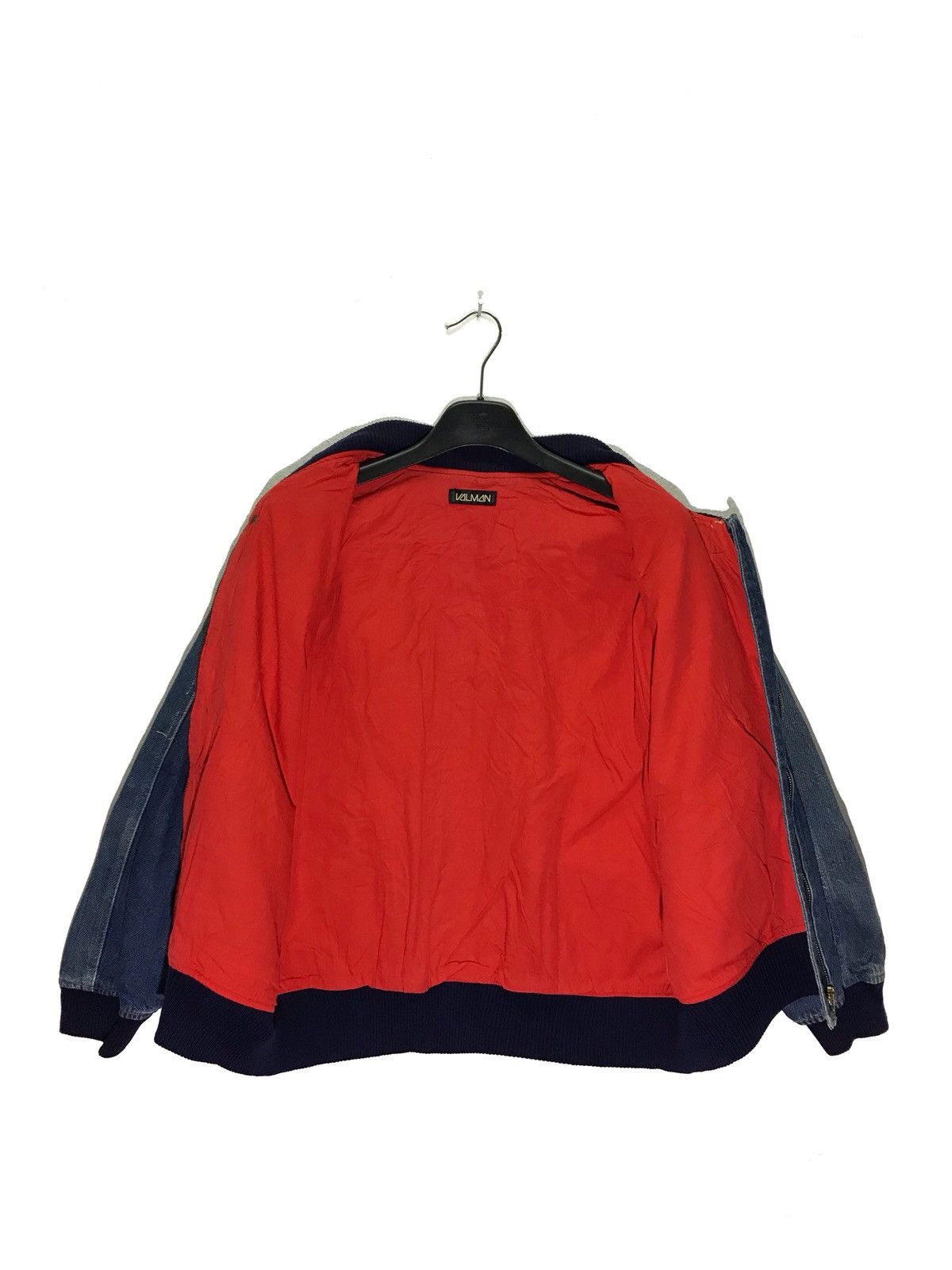 Vintage Valman Denim Bombers Jacket Made In Japan Size US M / EU 48-50 / 2 - 4 Thumbnail
