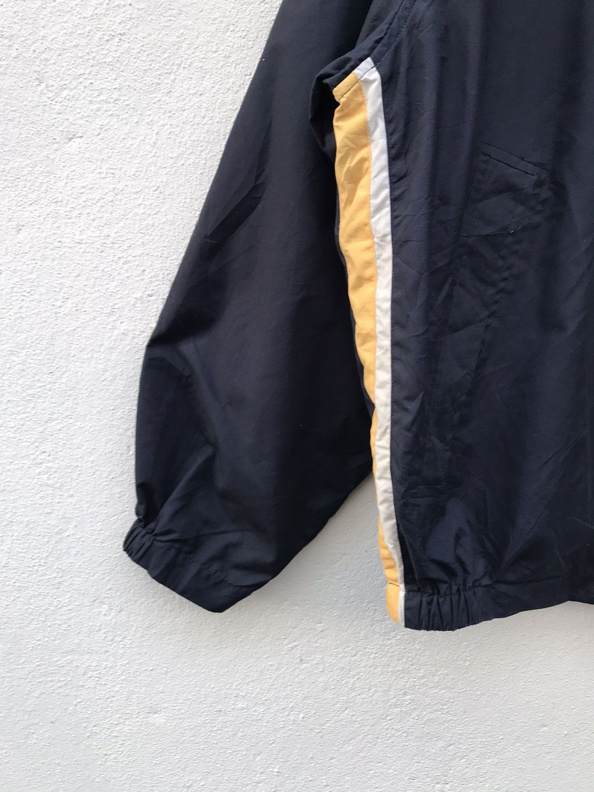 Nautica × Vintage Vintage Nautica Big Logo Hooded Windbreaker Jackets Size US L / EU 52-54 / 3 - 8 Thumbnail