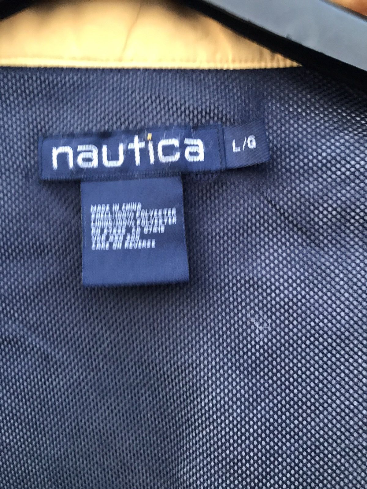 Nautica × Vintage Vintage Nautica Big Logo Hooded Windbreaker Jackets Size US L / EU 52-54 / 3 - 12 Thumbnail