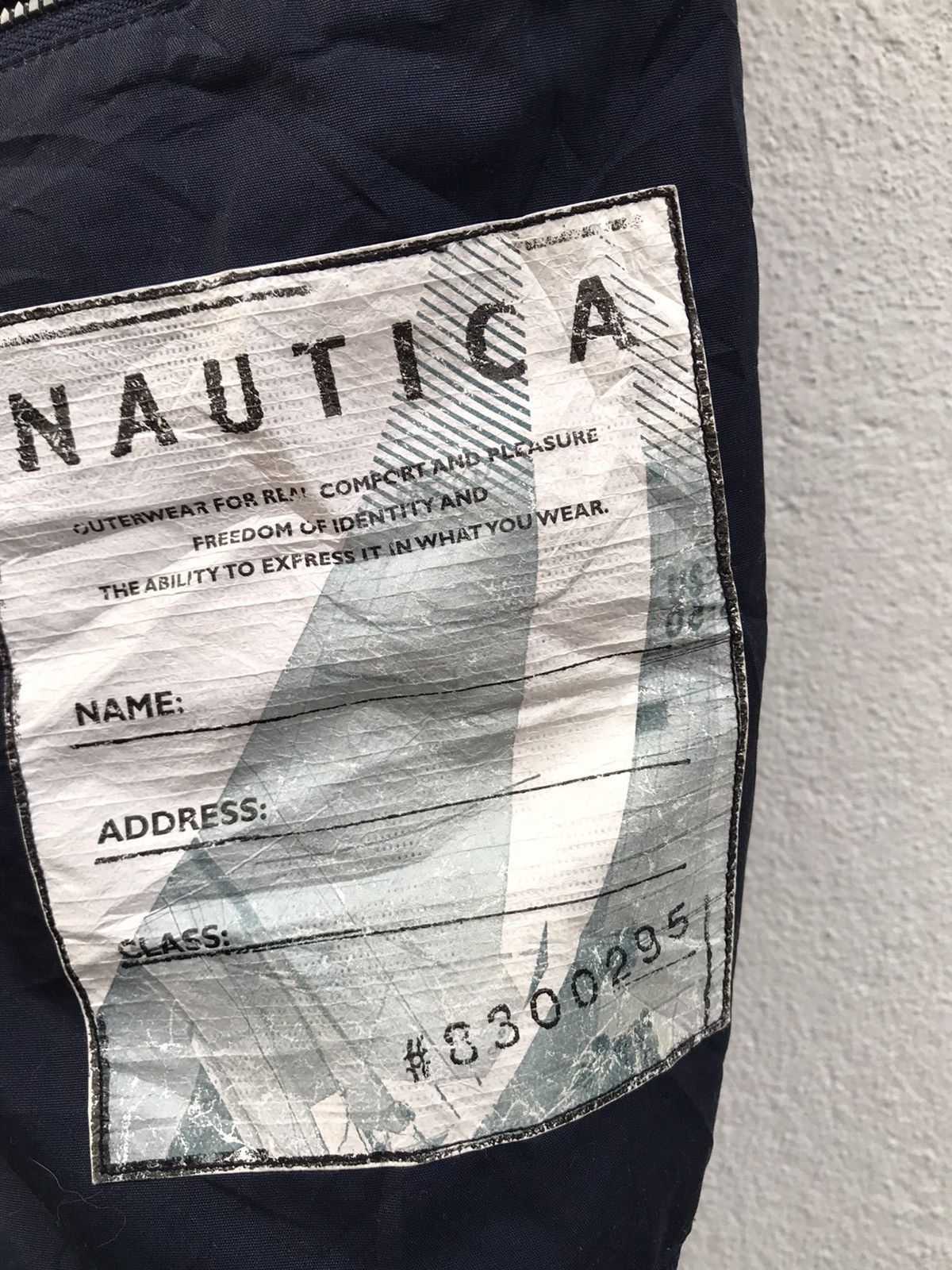 Nautica × Vintage Vintage Nautica Big Logo Hooded Windbreaker Jackets Size US L / EU 52-54 / 3 - 11 Thumbnail