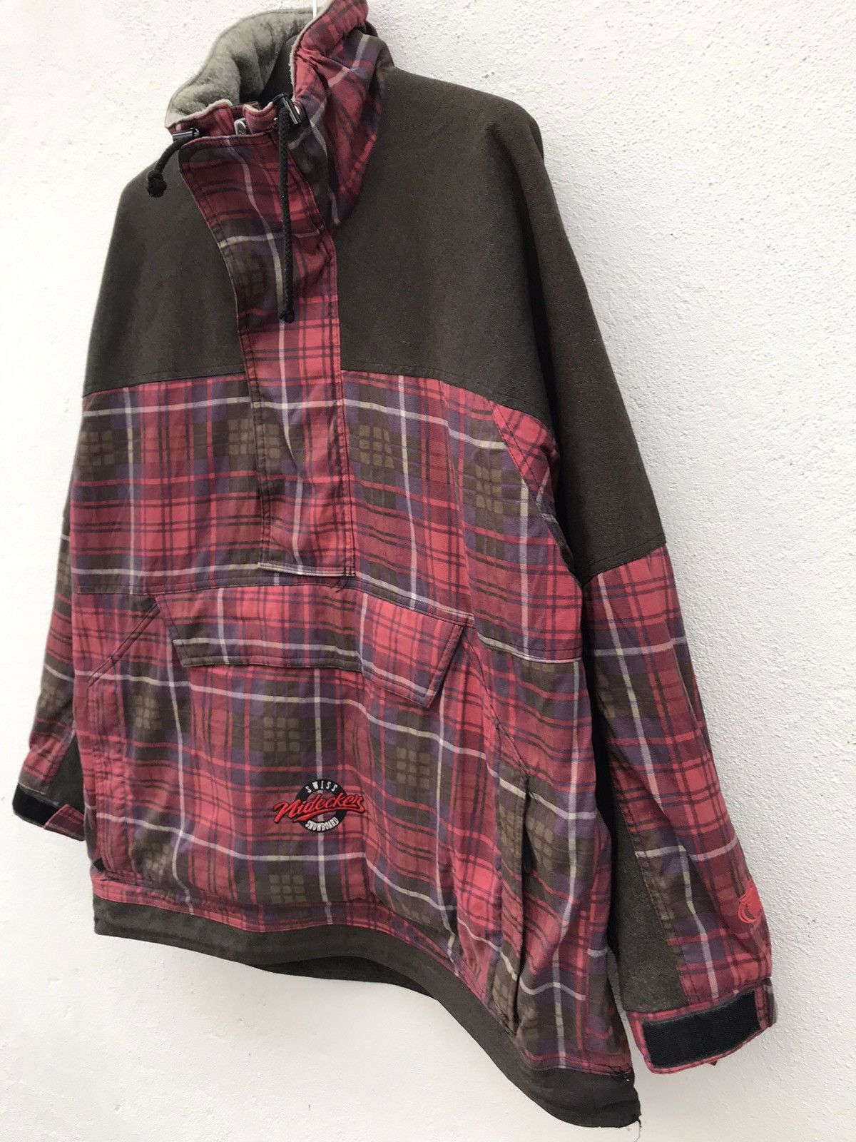 Vintage Made In Japan Nidecker Swiss Snowboard Hooded ski Jacket Size US S / EU 44-46 / 1 - 3 Thumbnail