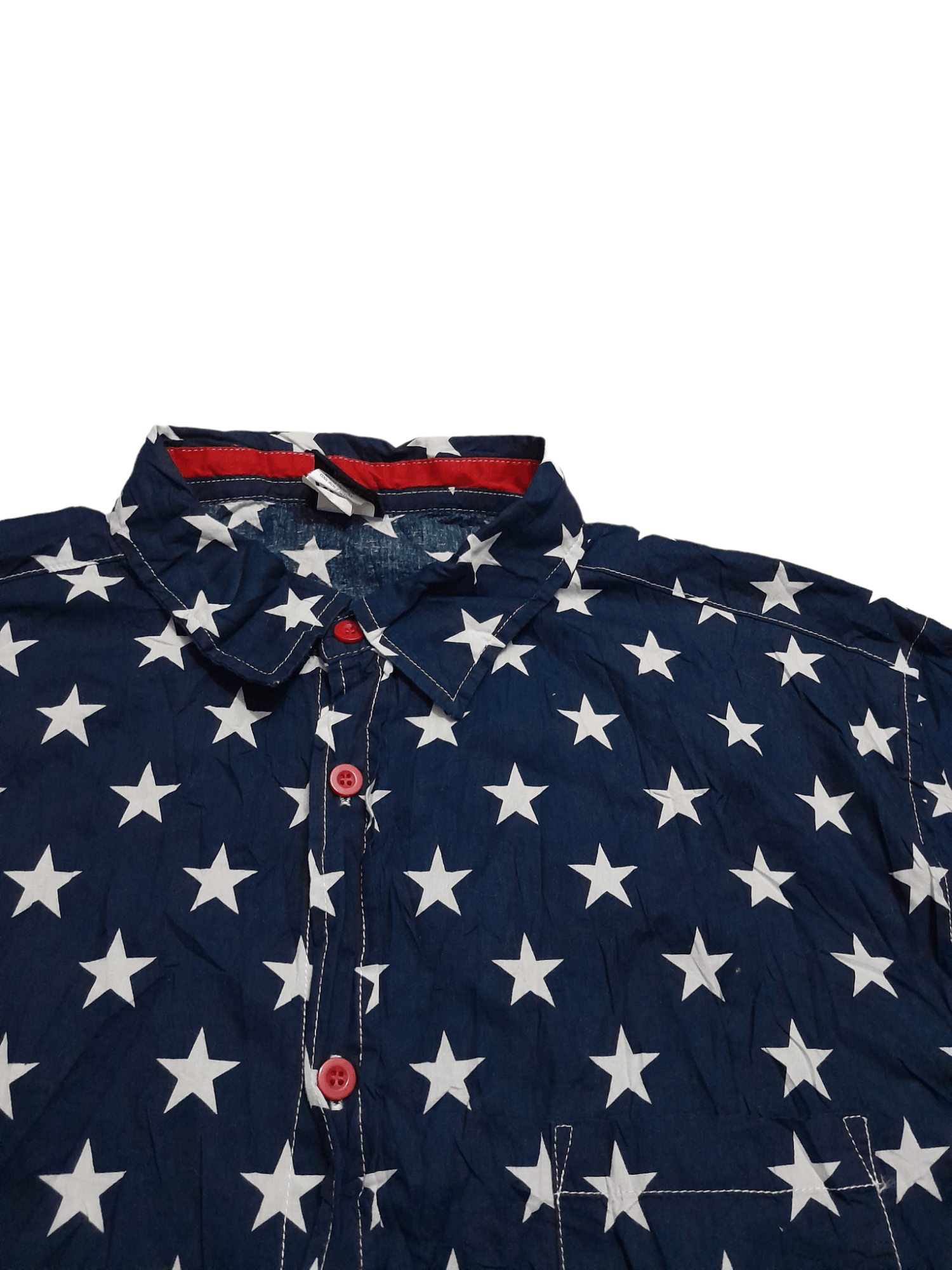 Designer Fifth Sun U.S. Full Flag Shirt Oversized (E878) Size US XXL / EU 58 / 5 - 3 Thumbnail