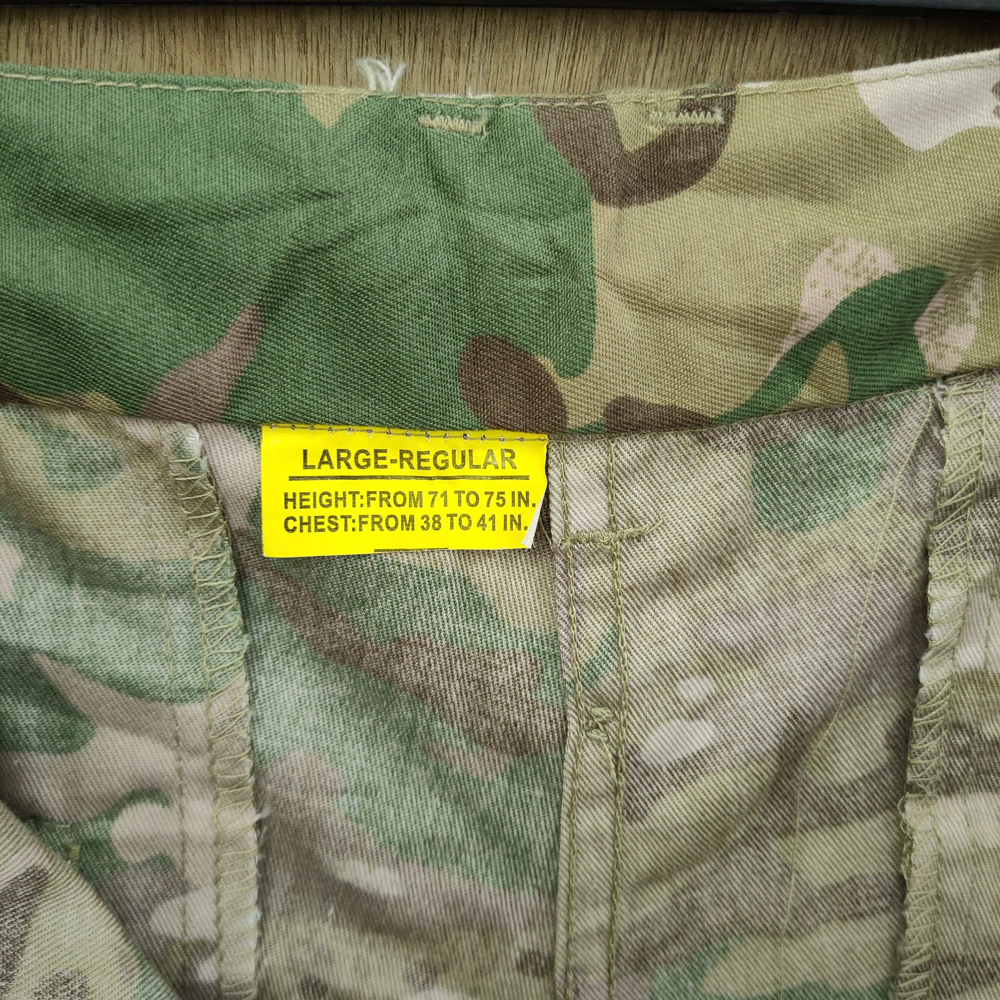 Other TROUSERS COMBAT ARMY UNIFORM CARGO PANTS Size US 36 / EU 52 - 13 Thumbnail