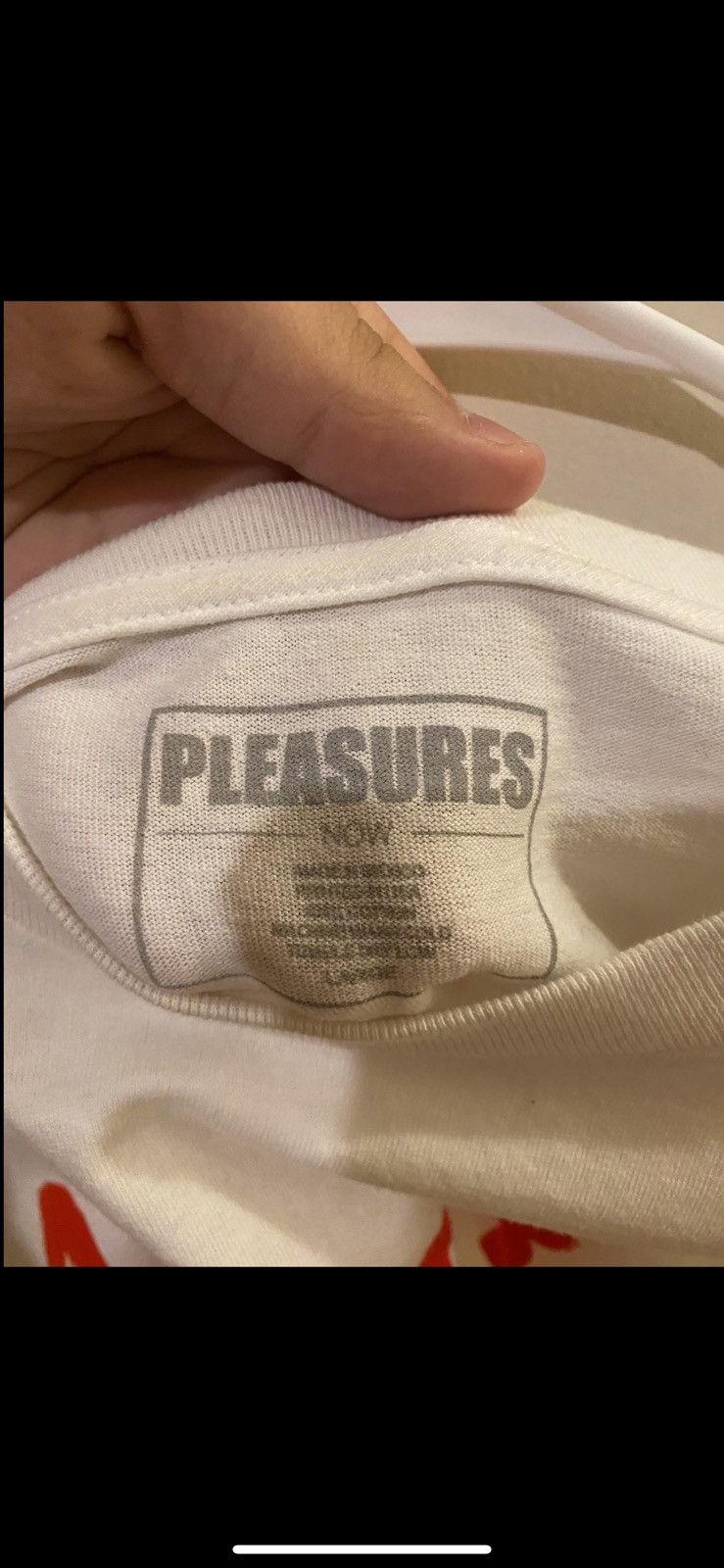 Playboi Carti × Pleasures Pleasures A Girl Is A Gun T Size US L / EU 52-54 / 3 - 3 Thumbnail