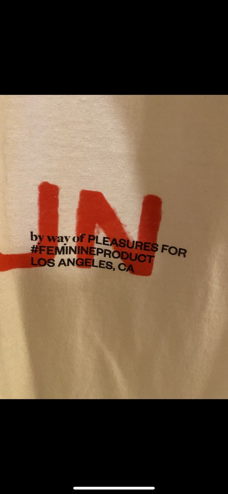 Playboi Carti × Pleasures Pleasures A Girl Is A Gun T Size US L / EU 52-54 / 3 - 2 Thumbnail