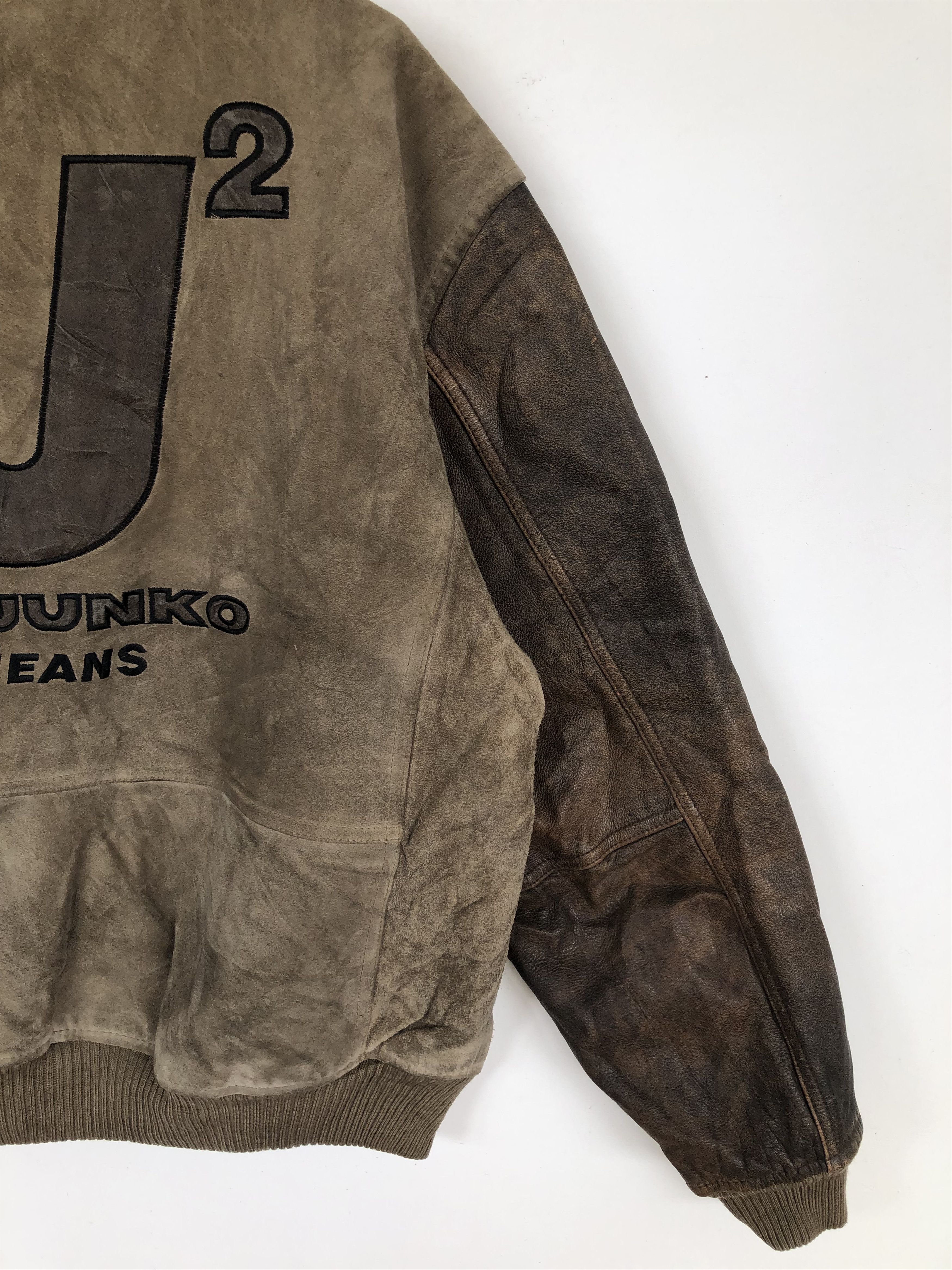 Mr. Junko RARE🔥VINTAGE MR. JUNKO LEATHER/SUEDE JACKET Size US L / EU 52-54 / 3 - 4 Thumbnail