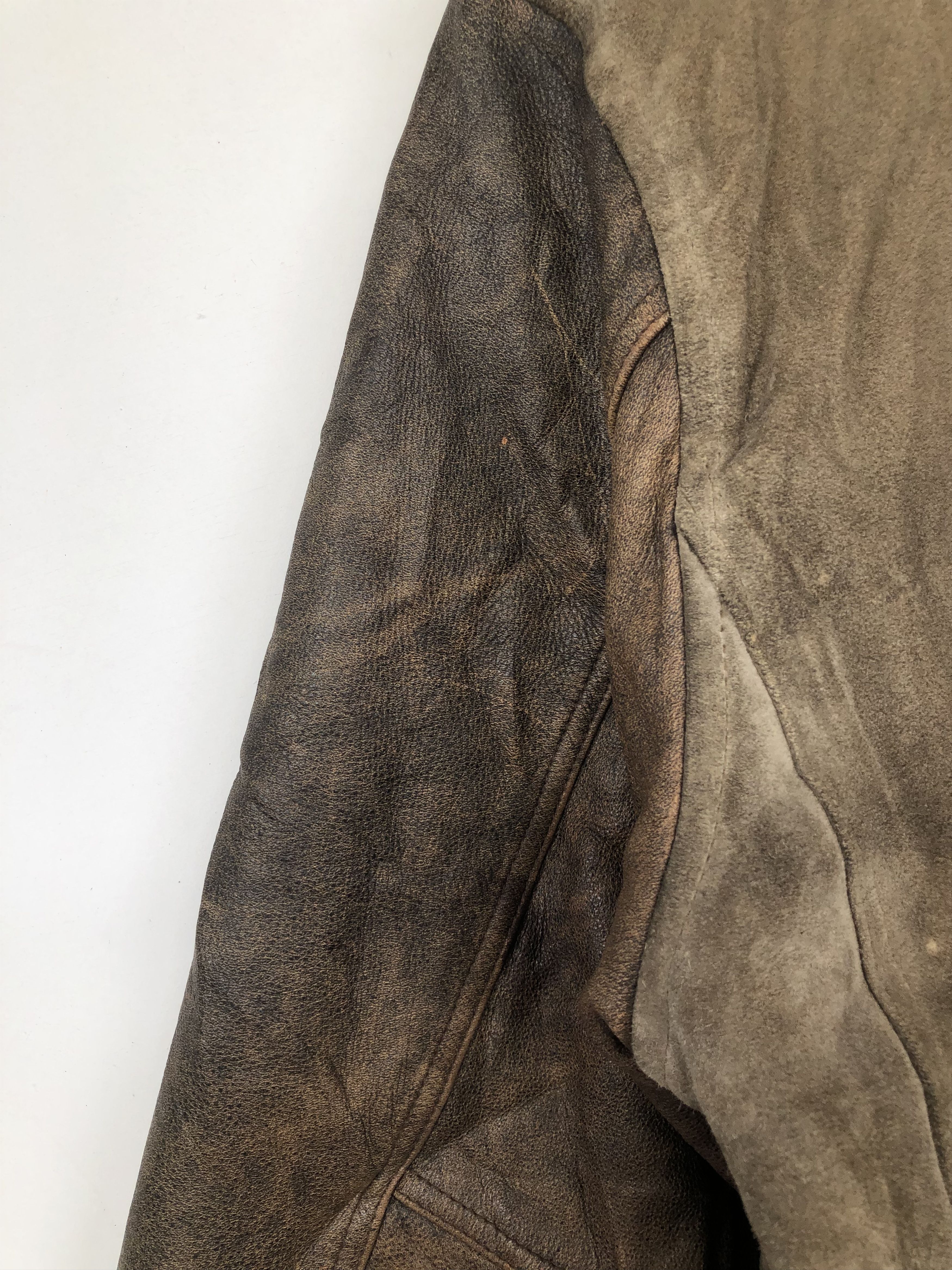 Mr. Junko RARE🔥VINTAGE MR. JUNKO LEATHER/SUEDE JACKET Size US L / EU 52-54 / 3 - 6 Thumbnail