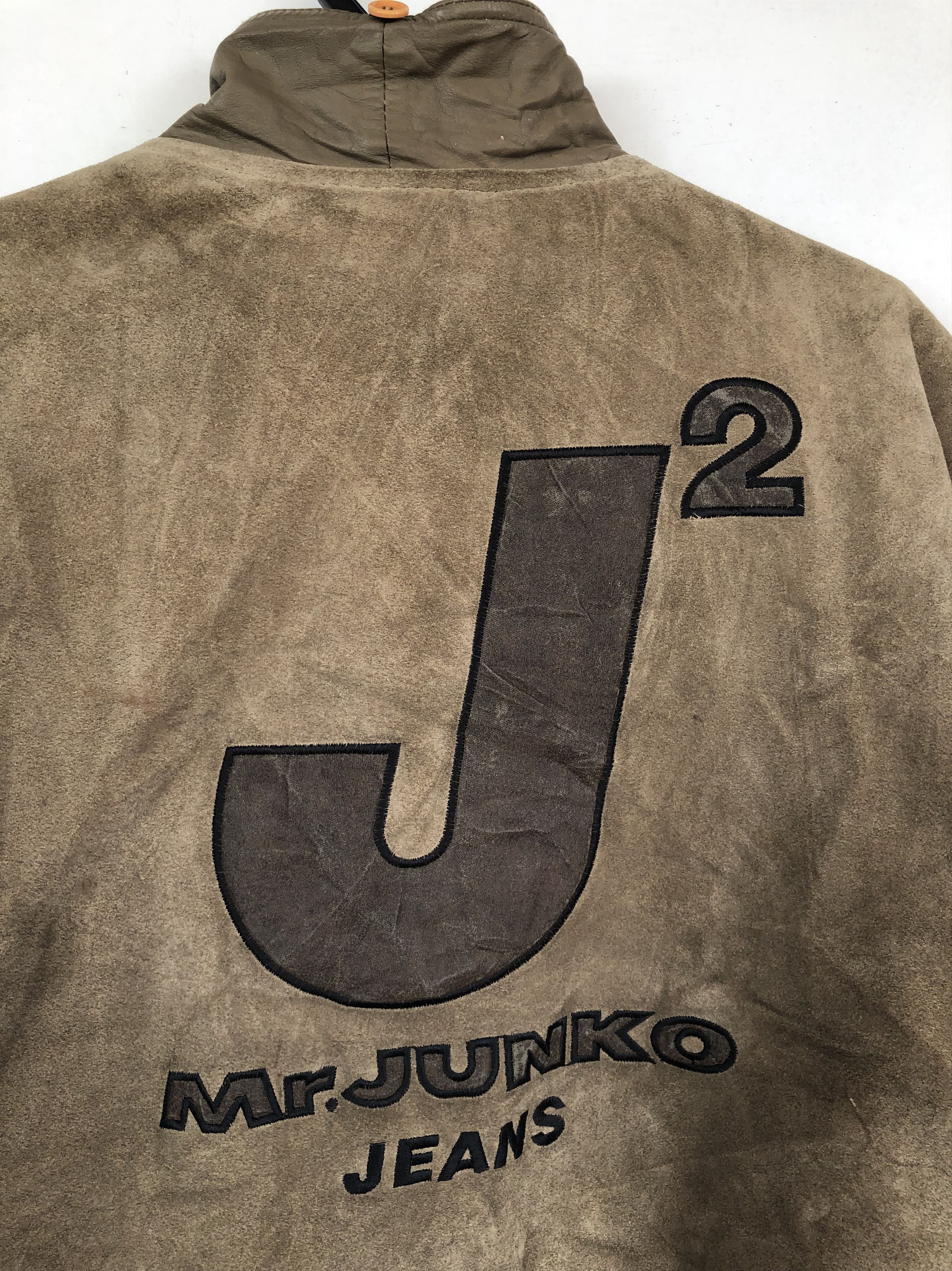 Mr. Junko RARE🔥VINTAGE MR. JUNKO LEATHER/SUEDE JACKET Size US L / EU 52-54 / 3 - 7 Thumbnail