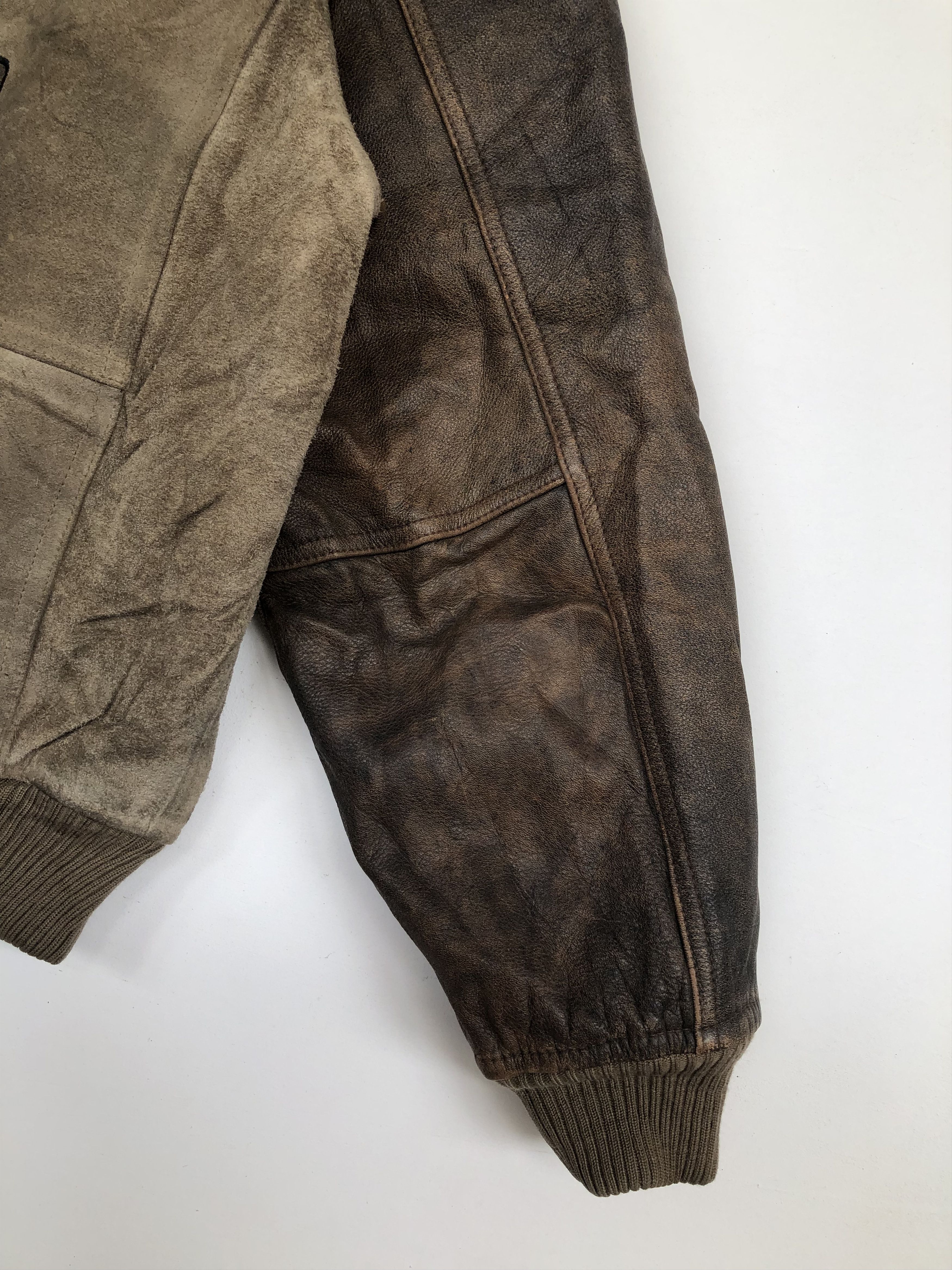 Mr. Junko RARE🔥VINTAGE MR. JUNKO LEATHER/SUEDE JACKET Size US L / EU 52-54 / 3 - 8 Thumbnail