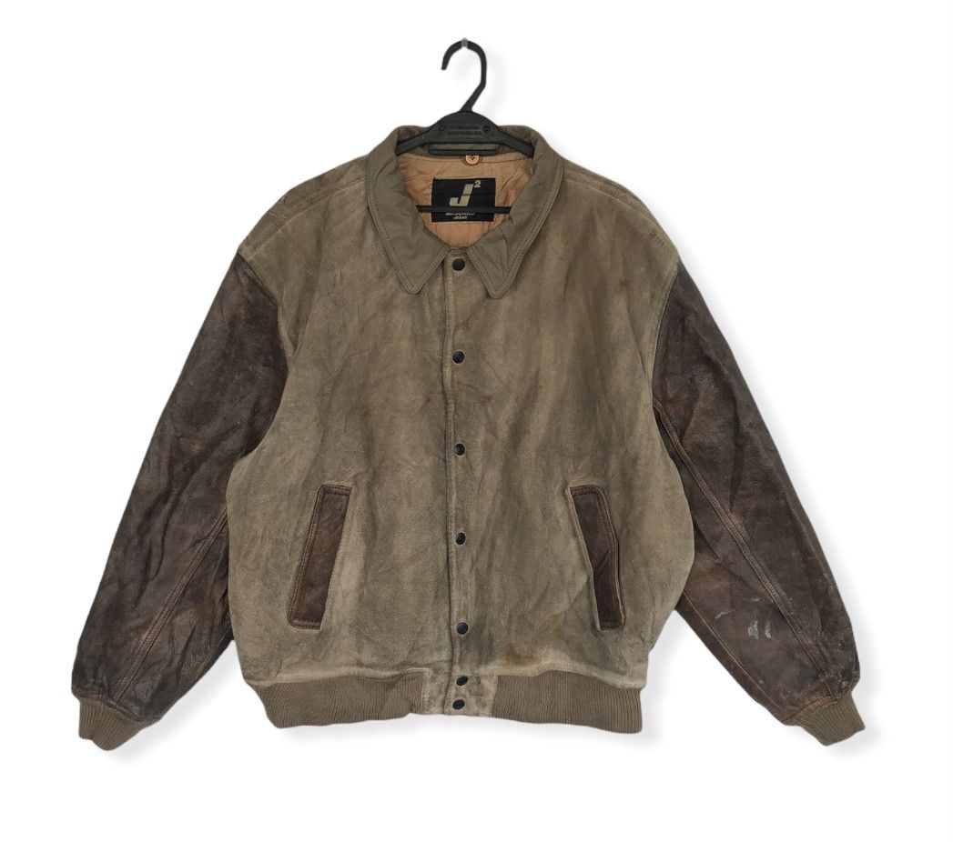 Mr. Junko RARE🔥VINTAGE MR. JUNKO LEATHER/SUEDE JACKET Size US L / EU 52-54 / 3 - 2 Thumbnail
