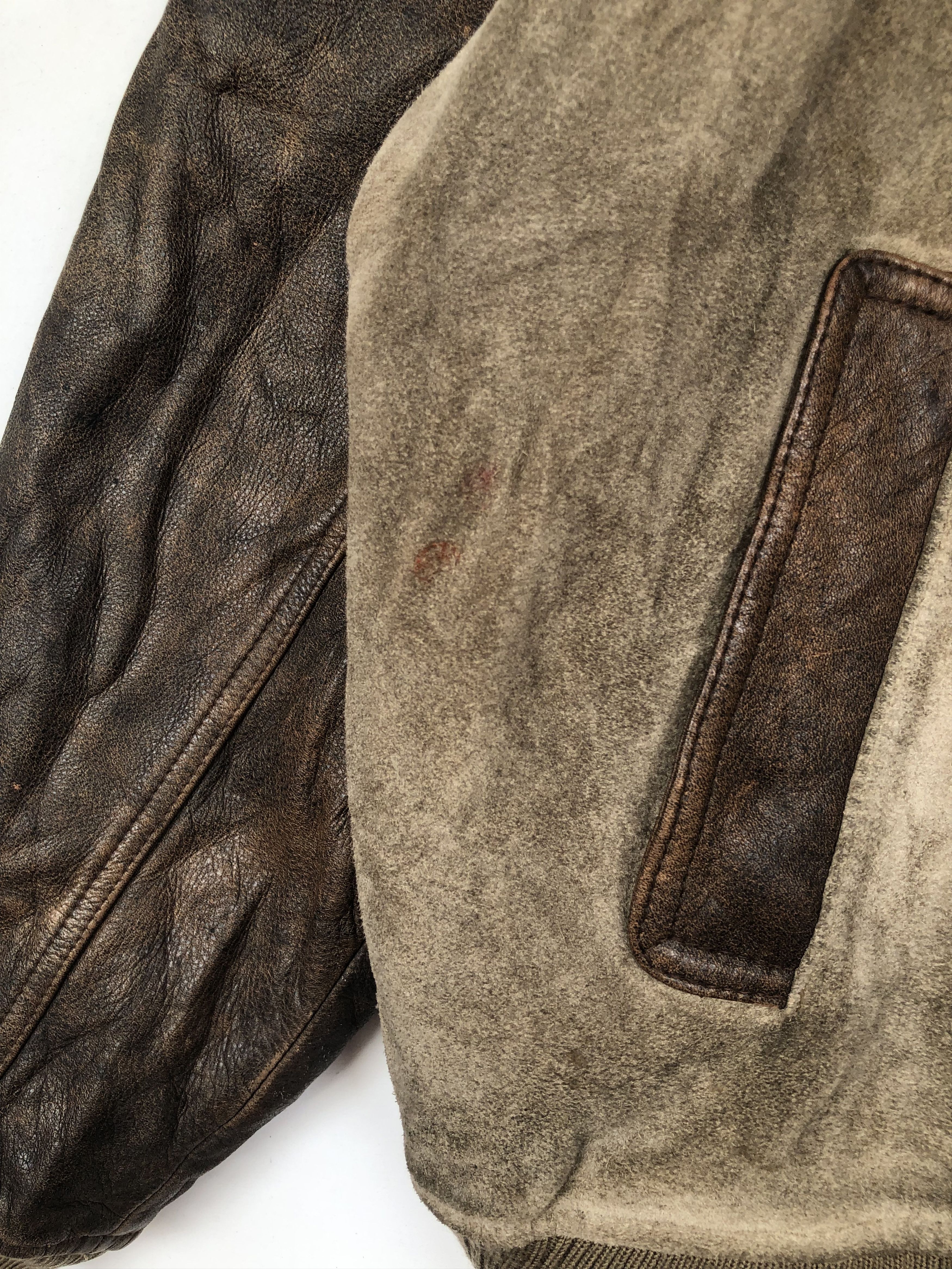 Mr. Junko RARE🔥VINTAGE MR. JUNKO LEATHER/SUEDE JACKET Size US L / EU 52-54 / 3 - 12 Thumbnail