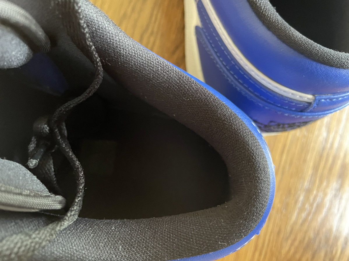 Jordan Brand Size 8.5 Air Jordan 1 Retro Low OG Game Royal Blue Toe SE Size US 8.5 / EU 41-42 - 8 Thumbnail