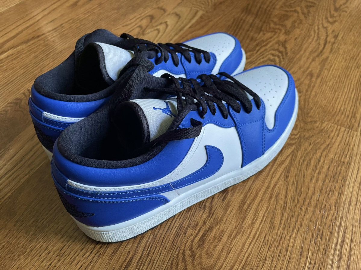 Jordan Brand Size 8.5 Air Jordan 1 Retro Low OG Game Royal Blue Toe SE Size US 8.5 / EU 41-42 - 3 Thumbnail
