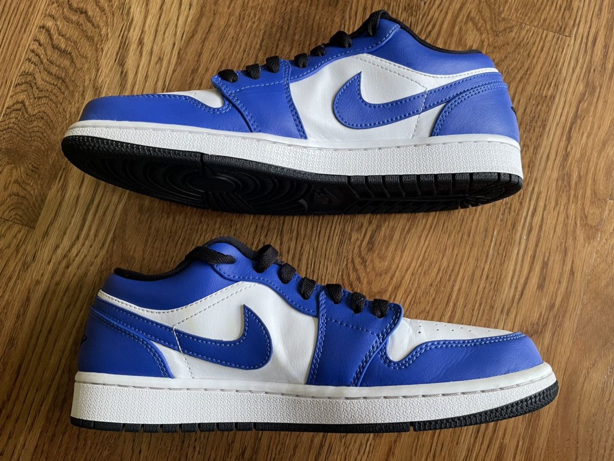 Jordan Brand Size 8.5 Air Jordan 1 Retro Low OG Game Royal Blue Toe SE Size US 8.5 / EU 41-42 - 5 Thumbnail