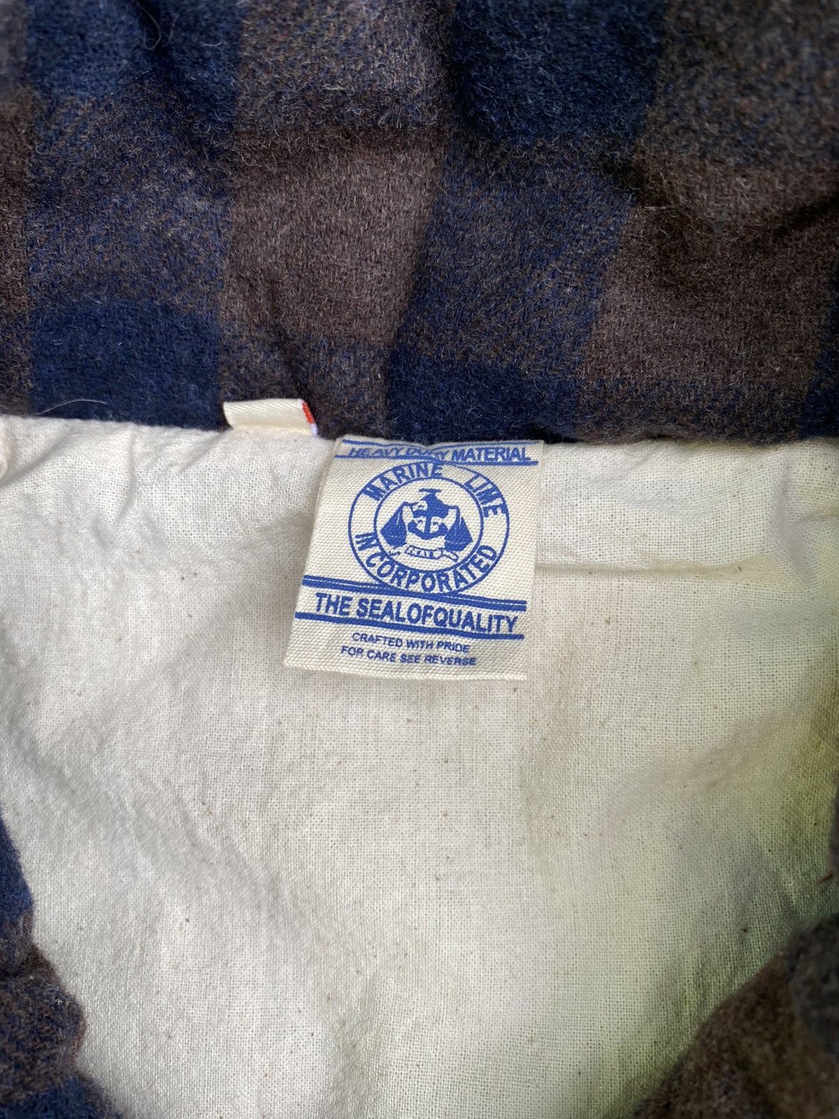 Designer × Japanese Brand × Vintage Marine Lime Wool Quilted Vest Jacket Size US M / EU 48-50 / 2 - 9 Thumbnail