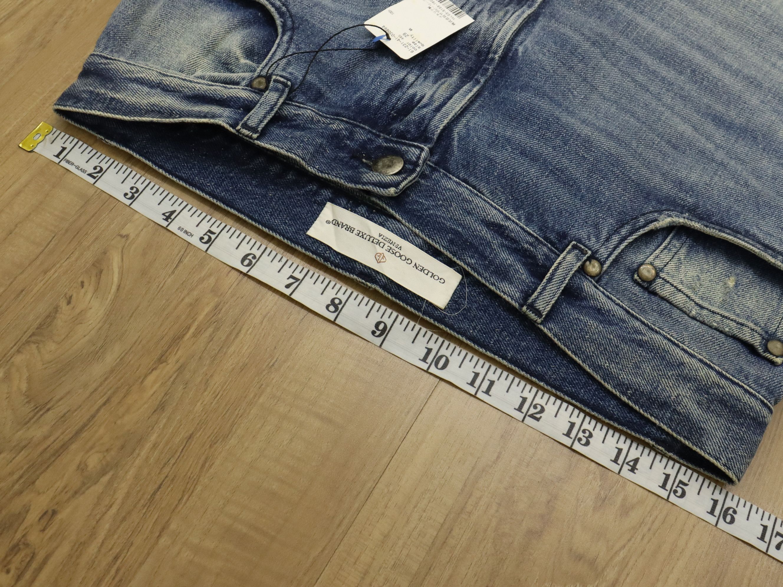 Golden Goose NWT GOLDEN GOOSE DB / WIDE DENIM JEAN PANT Size US 32 / EU 48 - 25 Thumbnail