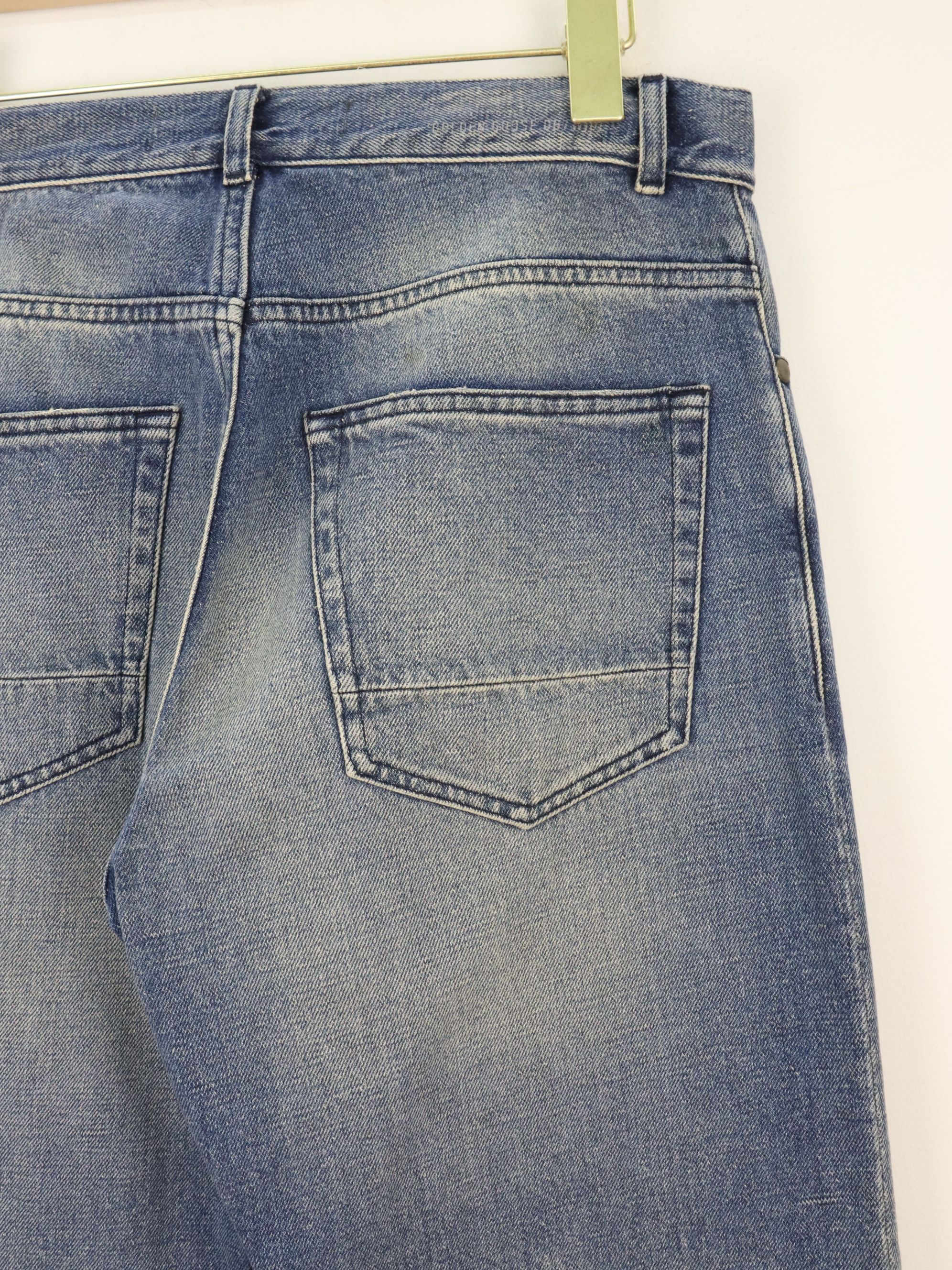 Golden Goose NWT GOLDEN GOOSE DB / WIDE DENIM JEAN PANT Size US 32 / EU 48 - 13 Thumbnail